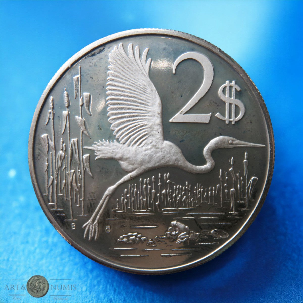 ILES CAIMANS - CAYMAN ISLANDS - 2 Dollars Proof 1975 KM.7