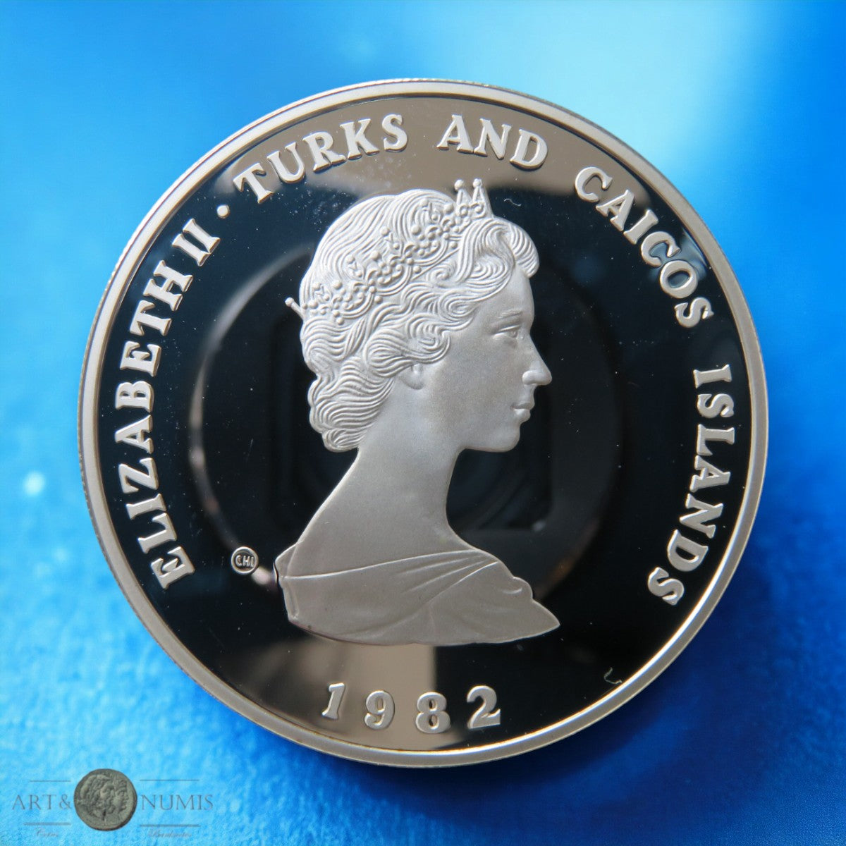 ILES TURKS ET CAIQUES - TURKS AND CAICOS ISLANDS - 10 Crowns Proof Year of the Child 1982 KM.55