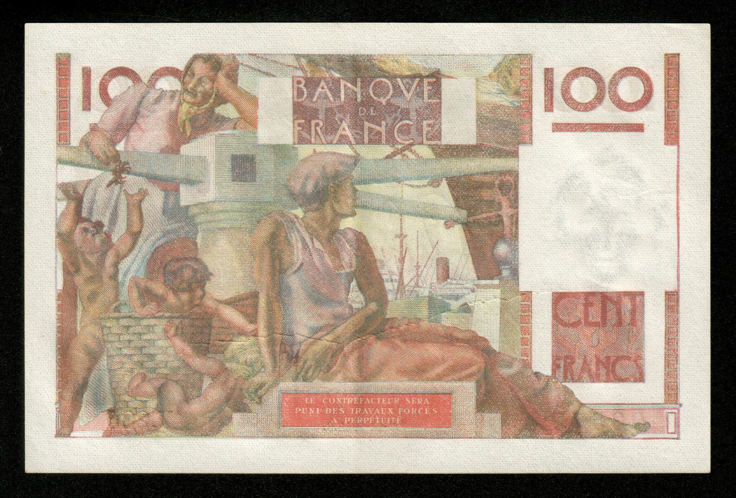 FRANCE - 100 Francs Jeune Paysan 1948 F.28.20 Pick 128b SPL / AU