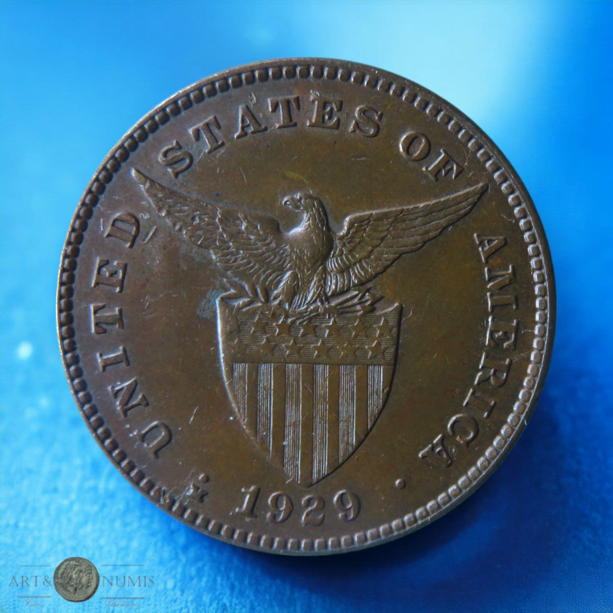 PHILIPPINES - 1 Centavo 1929 KM.163