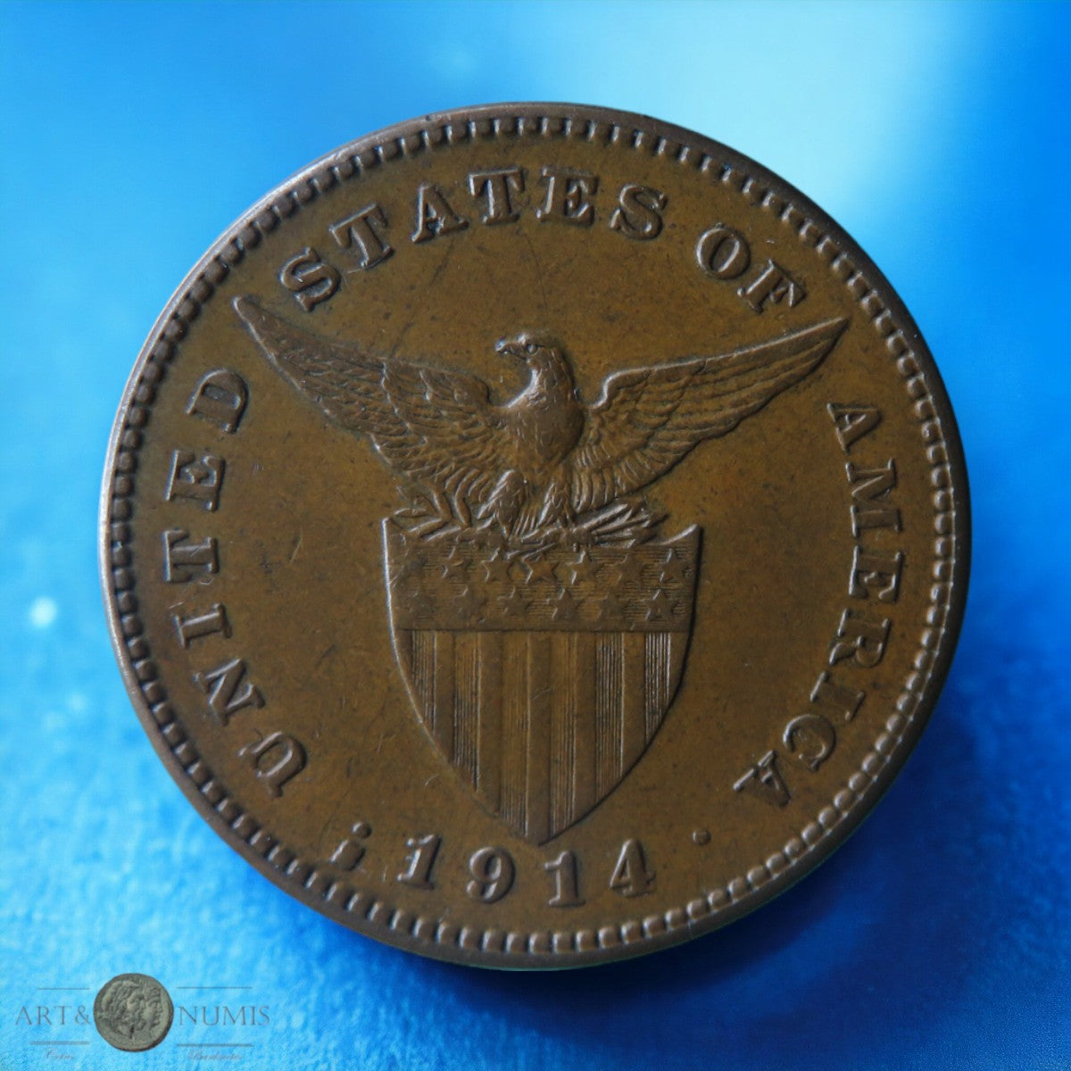 PHILIPPINES - 1 Centavo 1914 KM.163