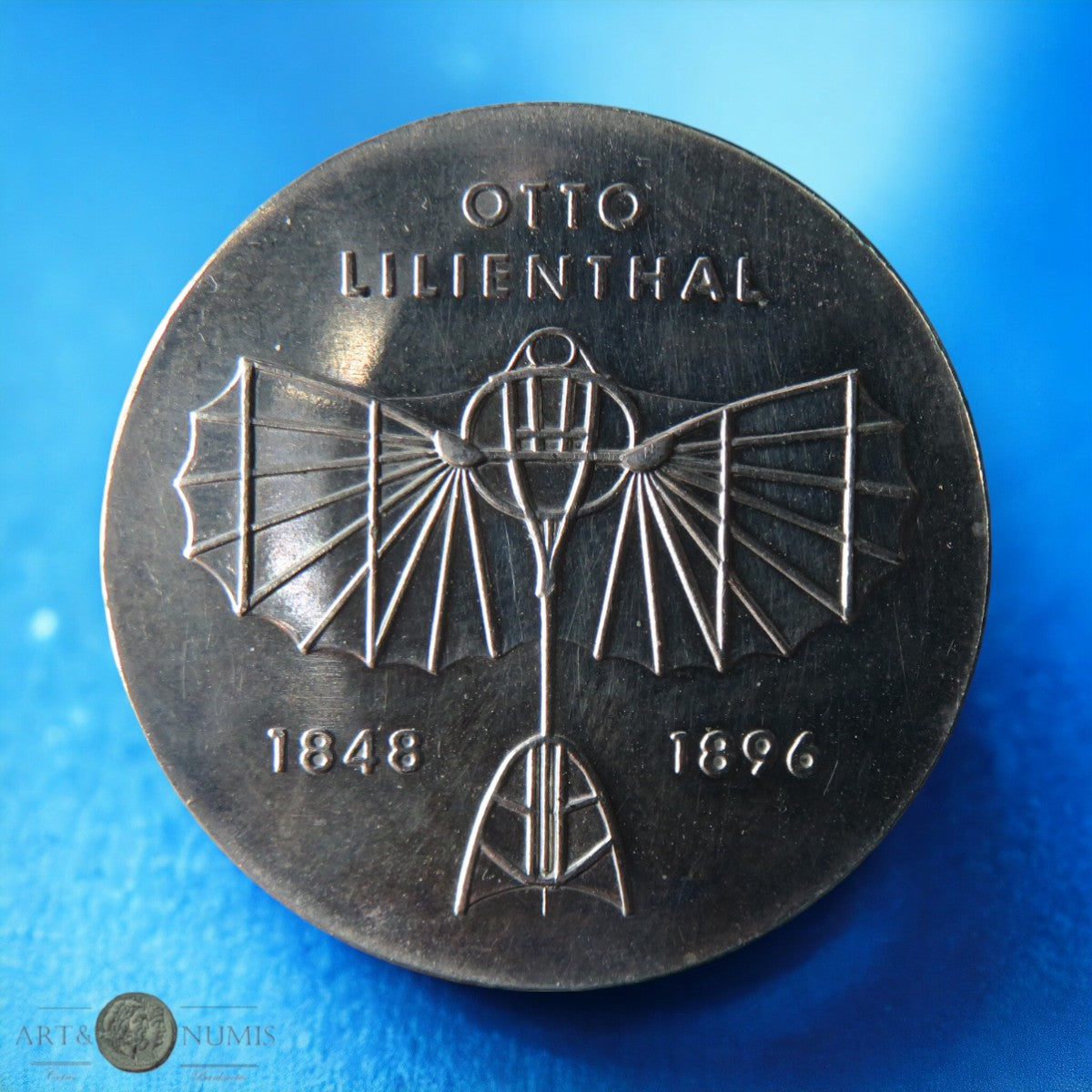 ALLEMAGNE - GERMANY - RDA - 5 Mark Otto Lilienthal 1973 KM.43