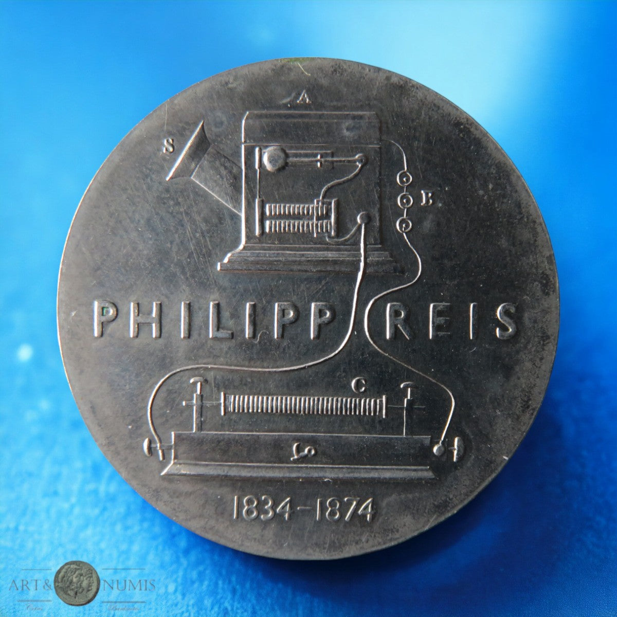 ALLEMAGNE - GERMANY - RDA - 5 Mark Philipp Reis 1974 KM.49