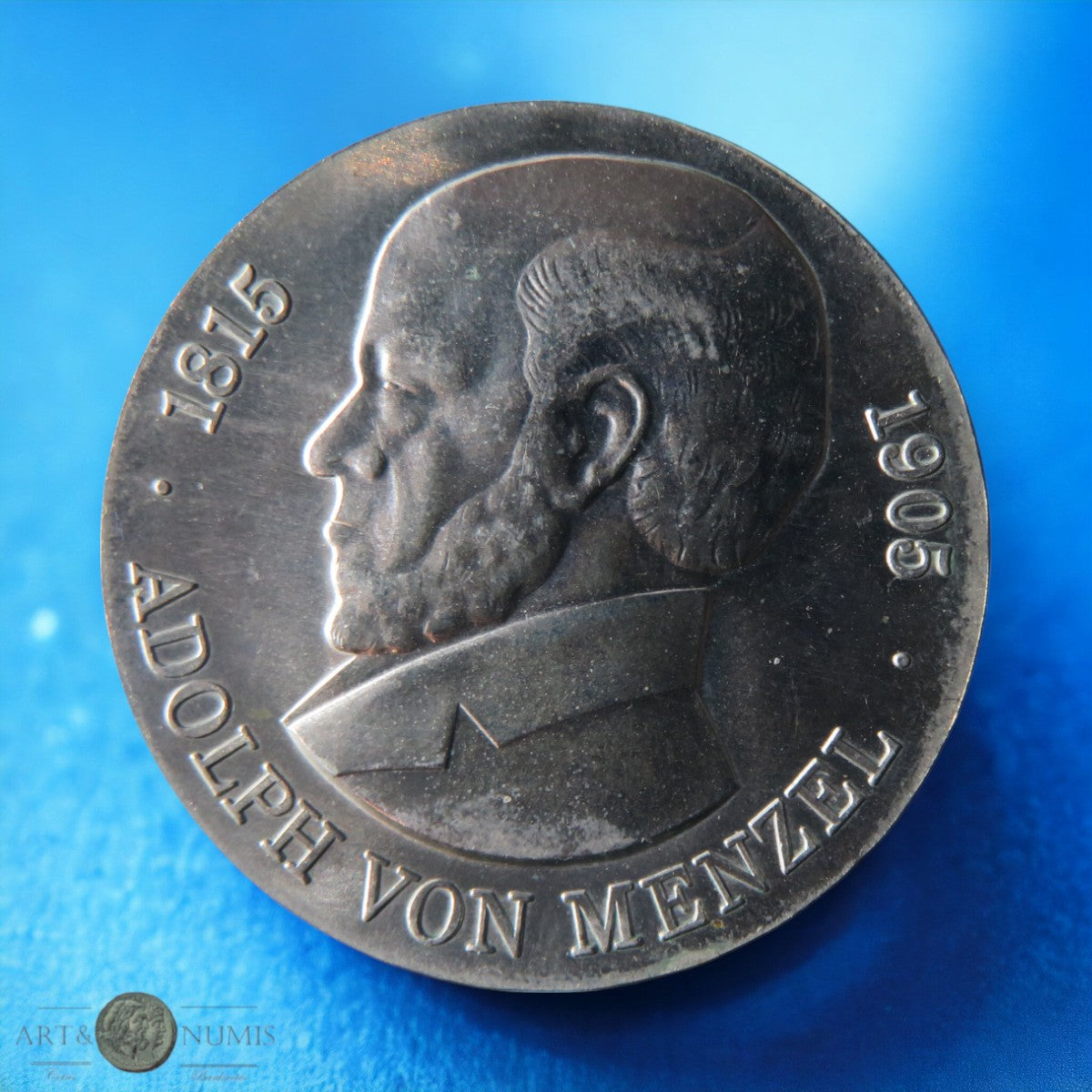 ALLEMAGNE - GERMANY - RDA - 5 Mark Adolph von Menzel 1980 KM.76