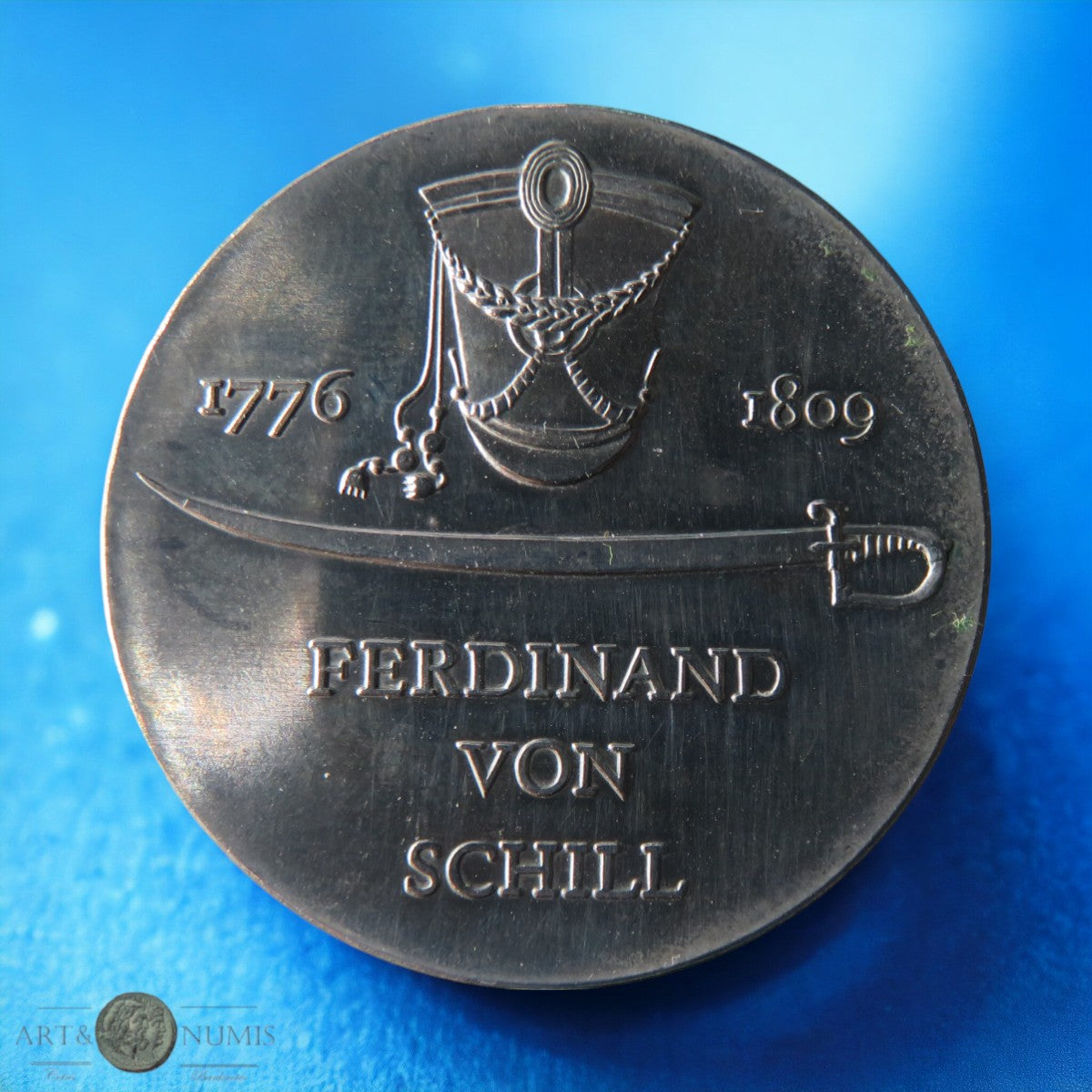ALLEMAGNE - GERMANY - RDA - 5 Mark Ferdinand von Schill 1976 KM.60