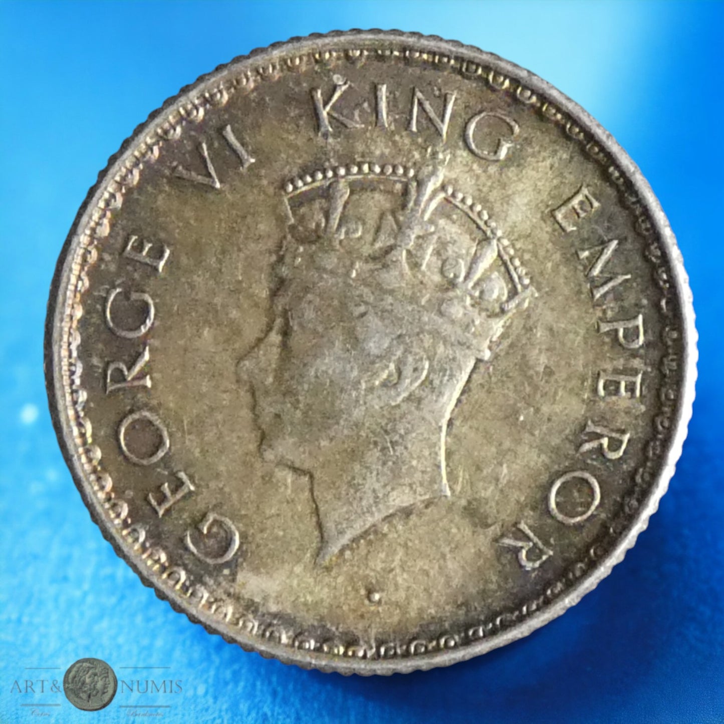 INDES BRITANNIQUES - BRITISH INDIA - 1/4 Rupee 1939 Mumbai KM.544