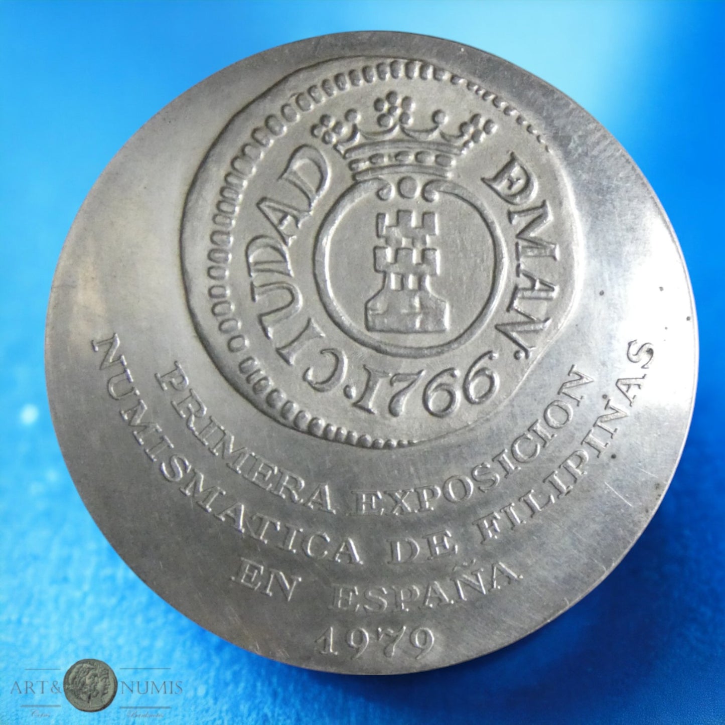 PHILIPPINES - Médaille argent 1979 exposition en Espagne