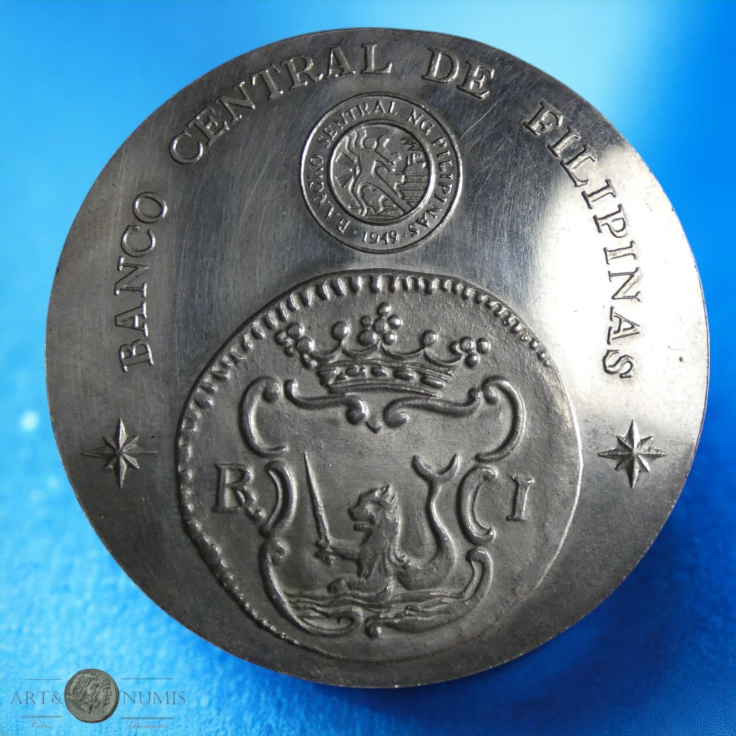 PHILIPPINES - Médaille argent 1979 exposition en Espagne