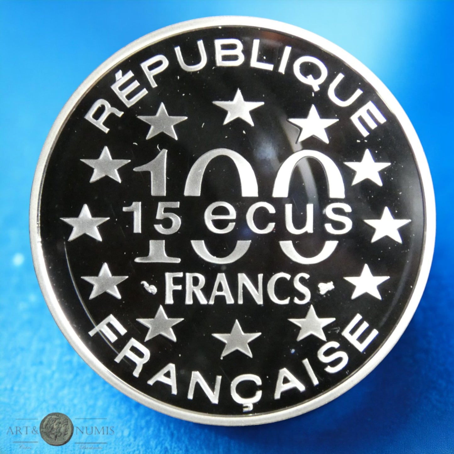 FRANCE - 100 Francs / 15 Ecus 1994 Place Saint-Marc de Venise KM.1068