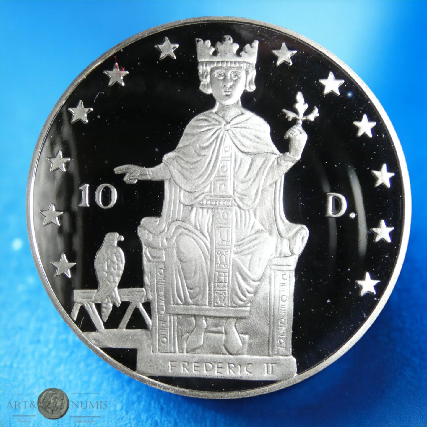 ANDORRE - 10 Diners Proof Frederic II 1996 KM.119