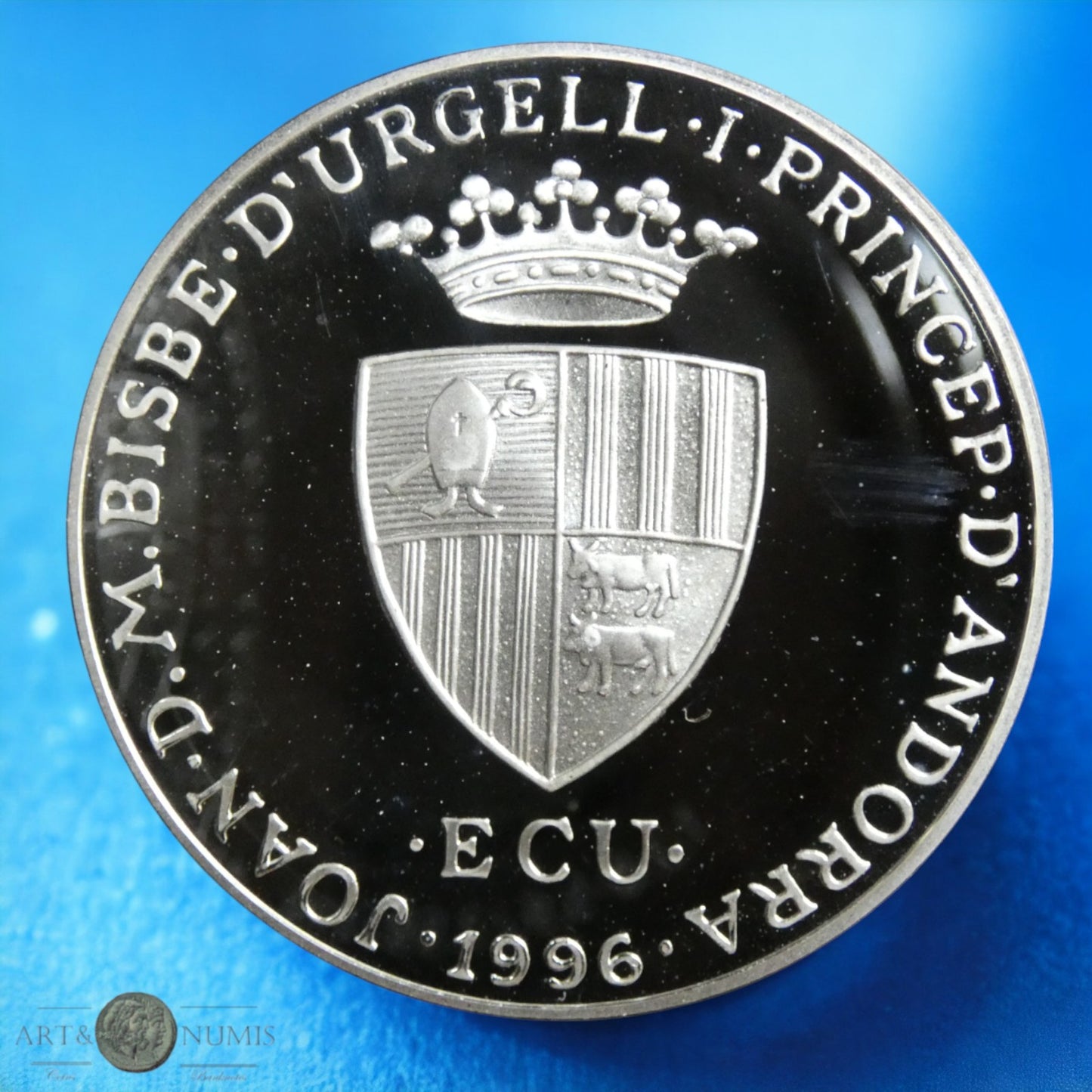 ANDORRE - 10 Diners Proof Frederic II 1996 KM.119
