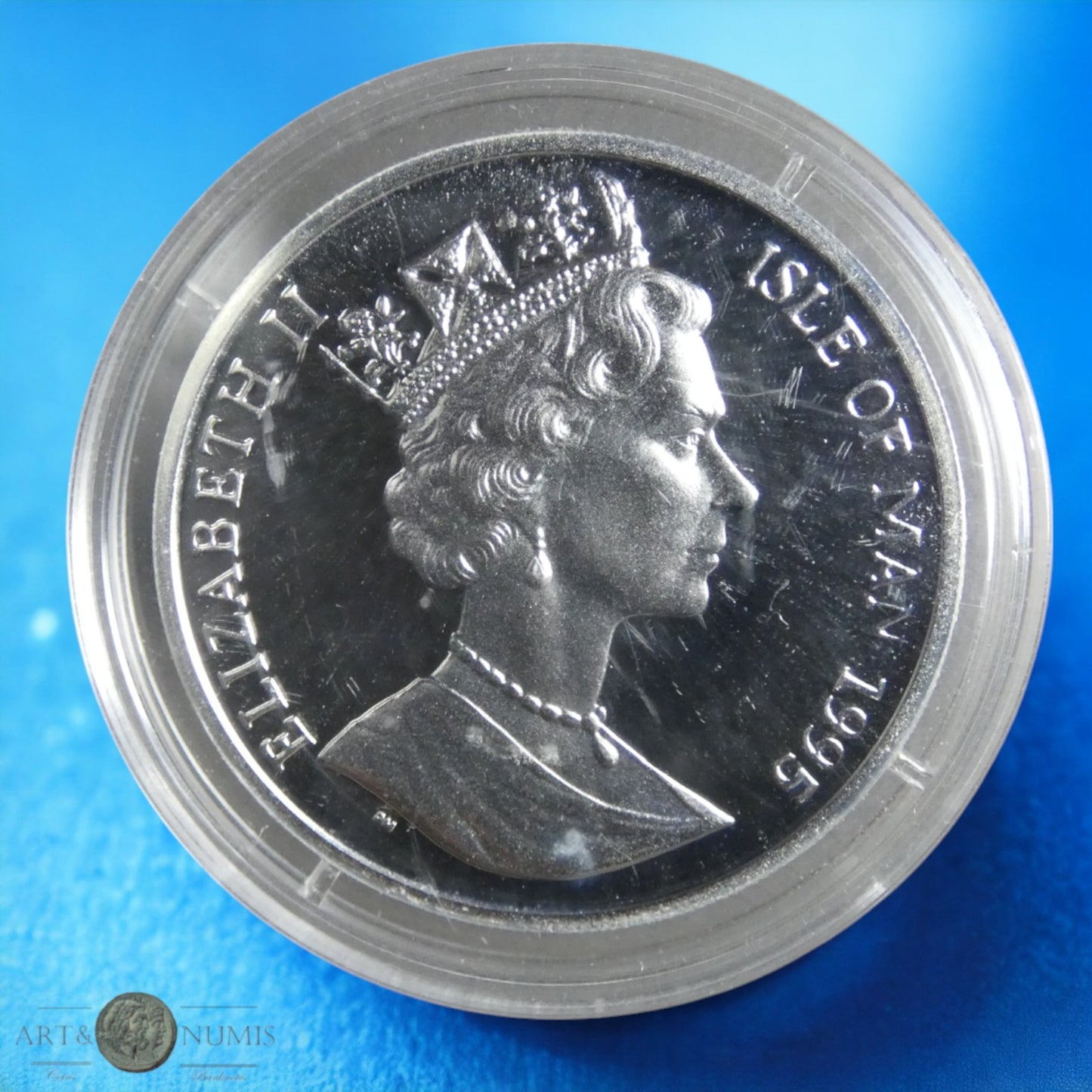 ILE DE MAN - 15 Ecus Proof Nations Unies 1995 KM.714