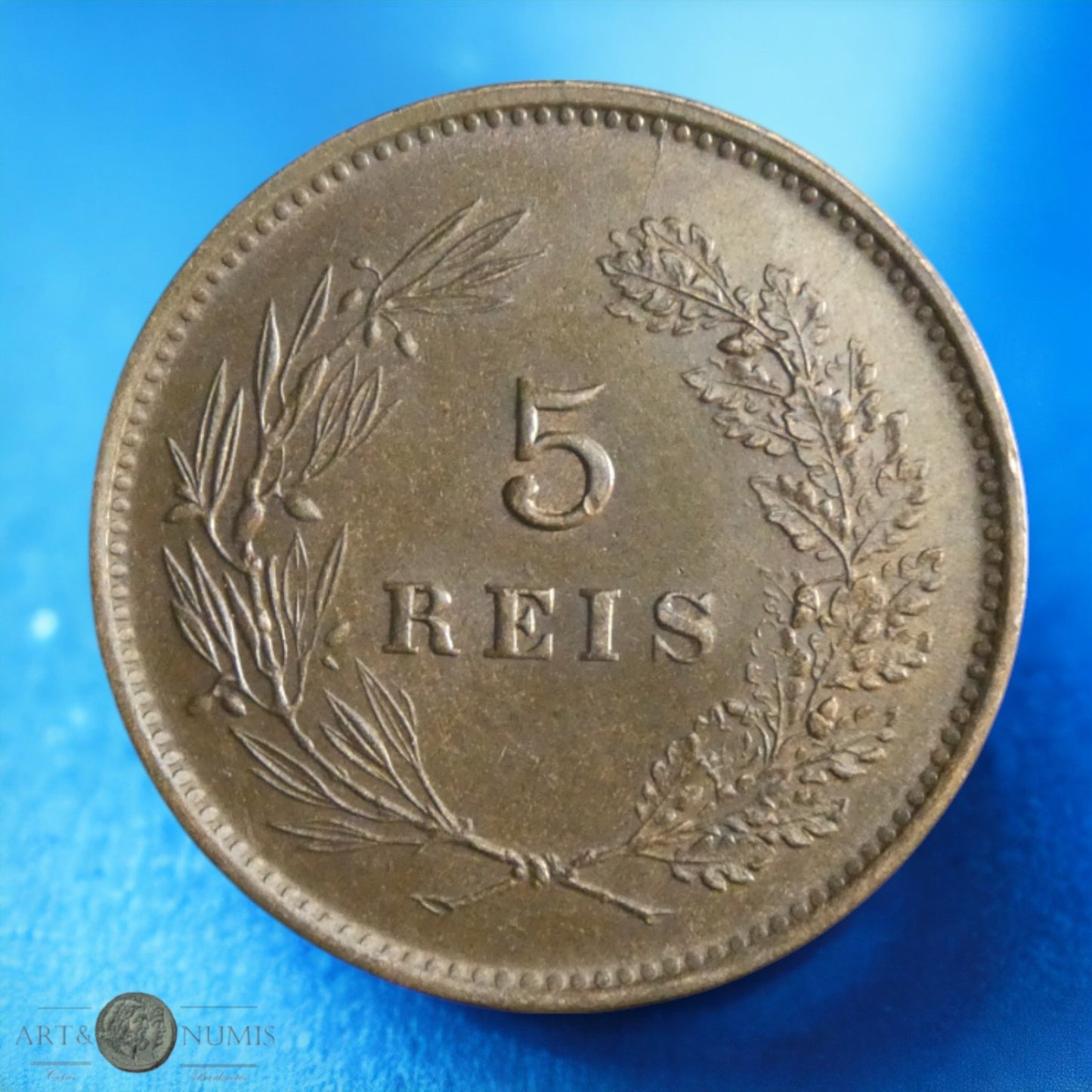 PORTUGAL - 5 Reis Carlos Ier 1904 KM.530