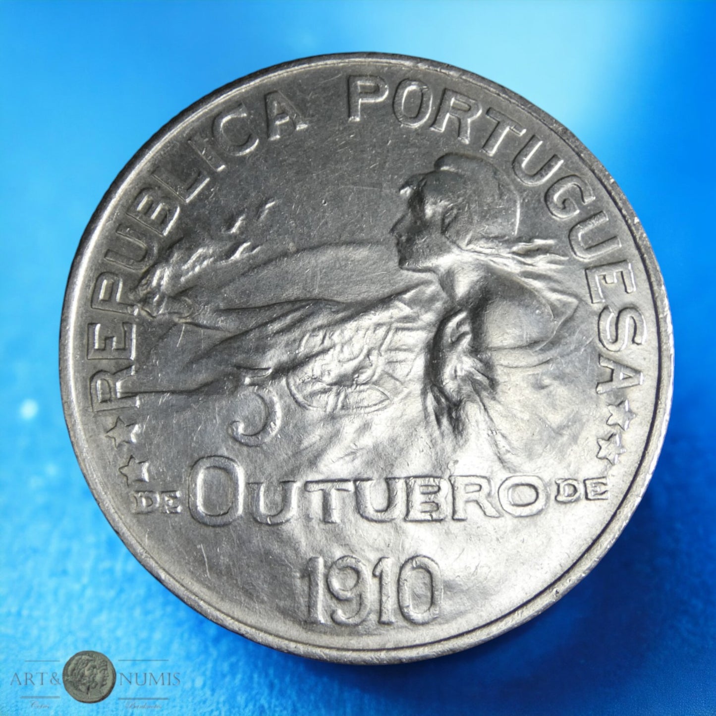 PORTUGAL - 1 Escudo 1910 KM.560