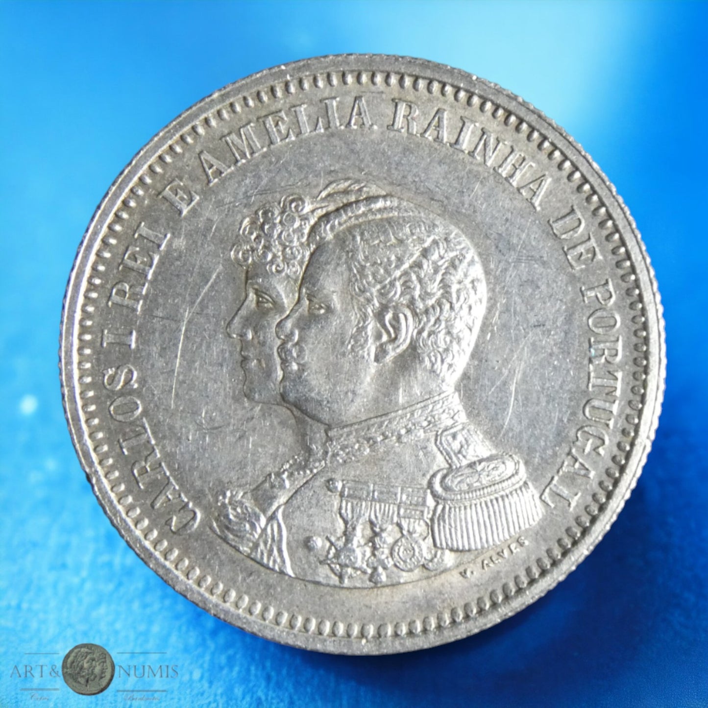 PORTUGAL - 200 Reis 1898 G.10.01