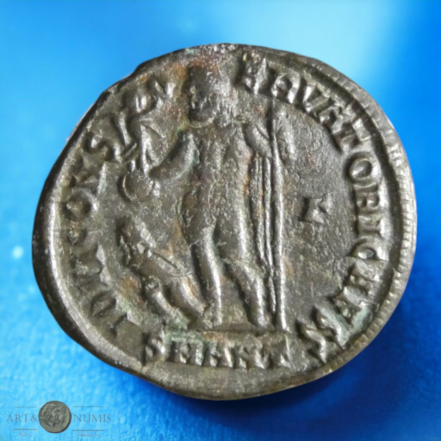 LICINIUS II - Follis IOVI CONSERVATORI CAESS, Cyzicus Sear 15415