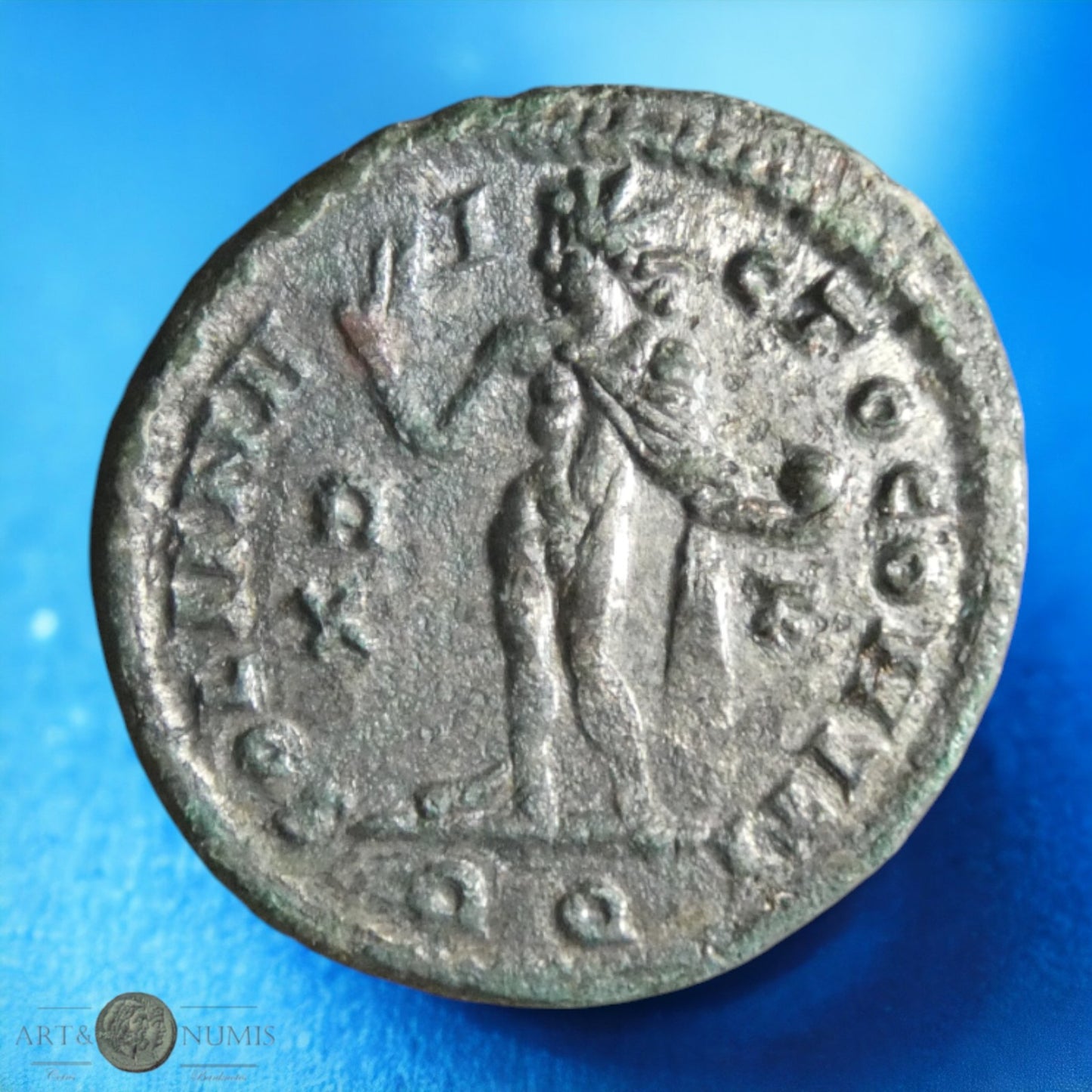 CONSTANTIN Ier - CONSTANTINUS Ier - Follis SOLI INVICTO COMITI, Rome Sear 16093