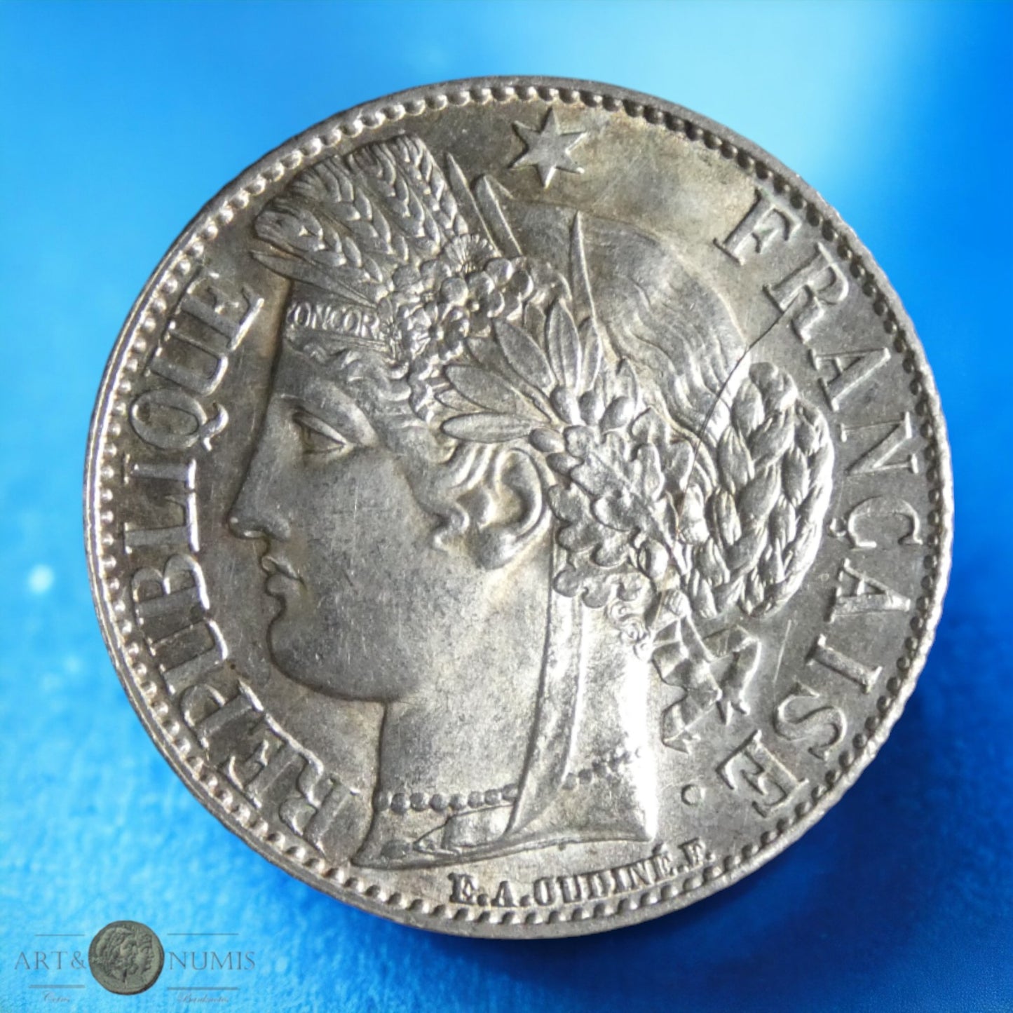 FRANCE - 1 Franc Cérès 1888 Paris