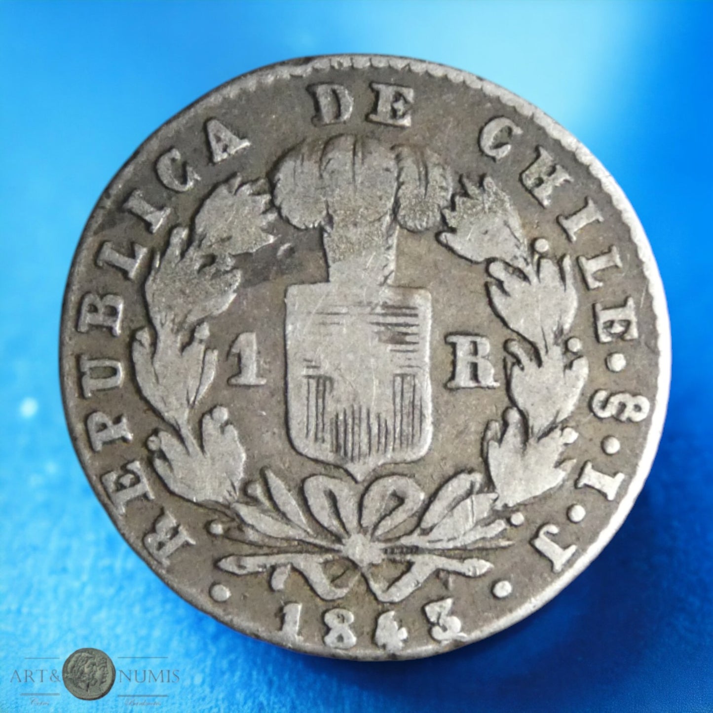 CHILI - 1 Real 1843 I.J KM.94.2