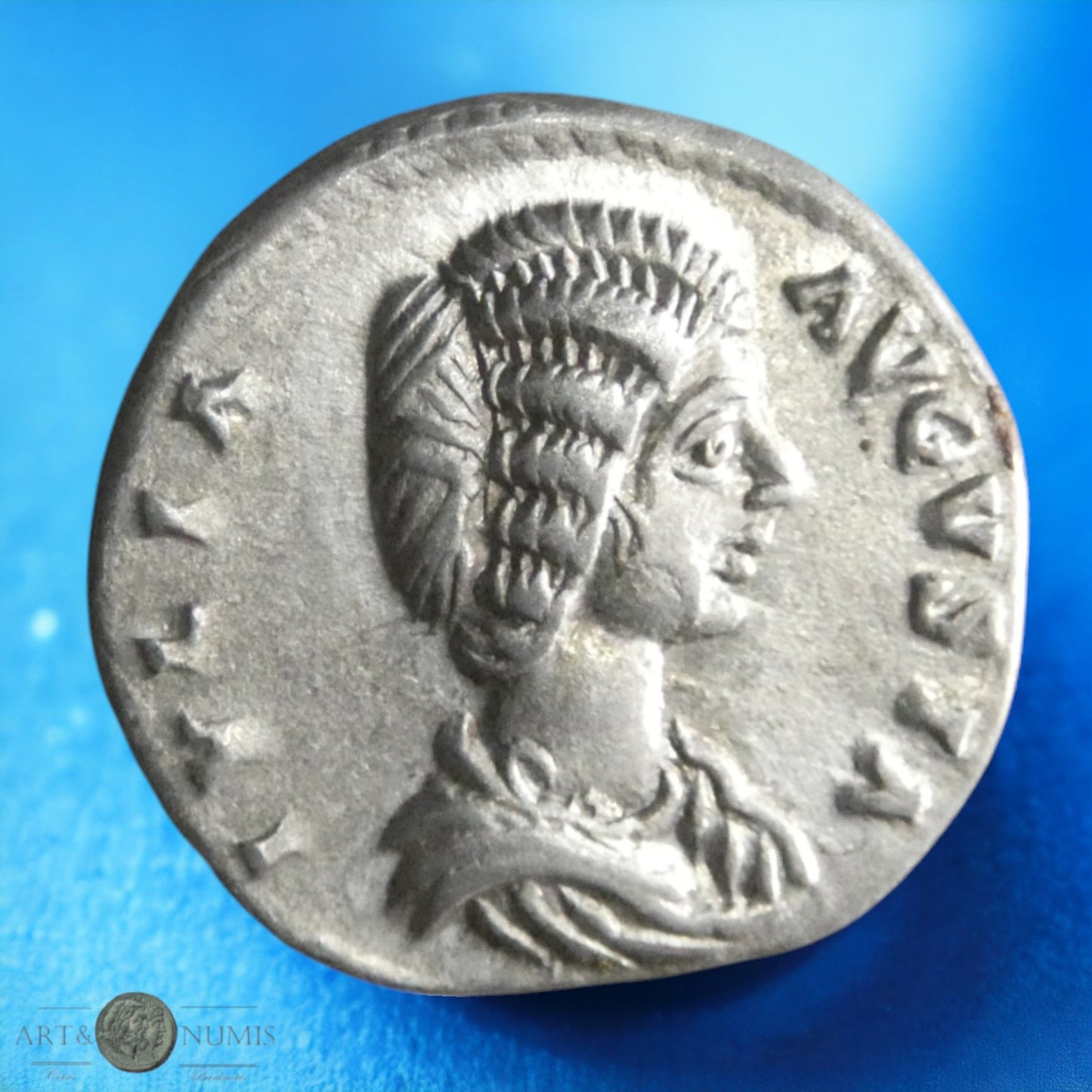 JULIA DOMNA - Denier IVNO REGINA, RIC.640, Laodicea