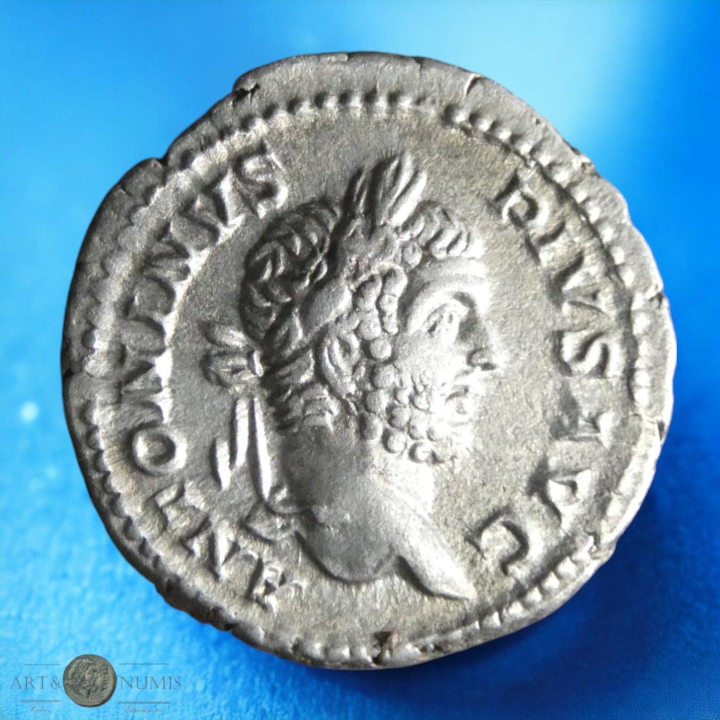 CARACALLA - Denier PONTIF TRP XII COS III, Rome RIC 112