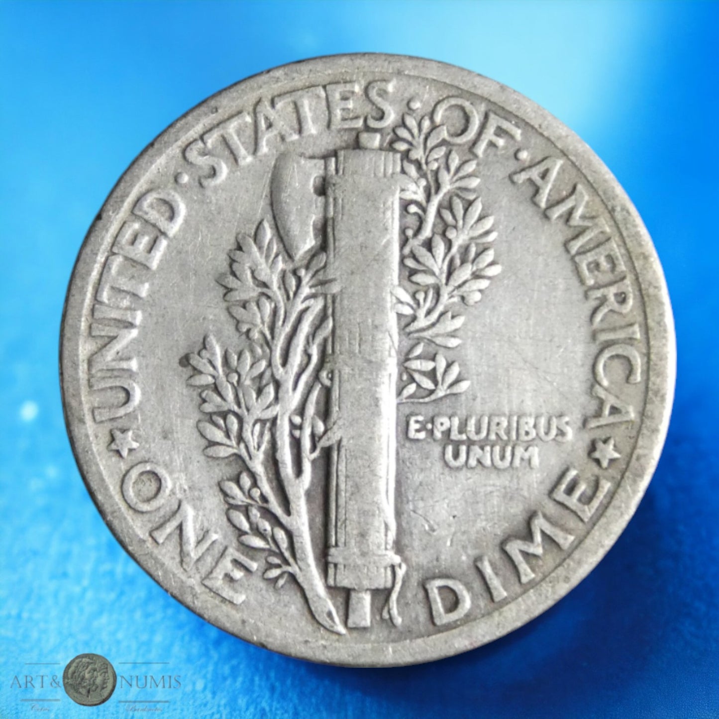 USA - 10 Cents "Mercury Dime" 1925 Philadelphie KM.140