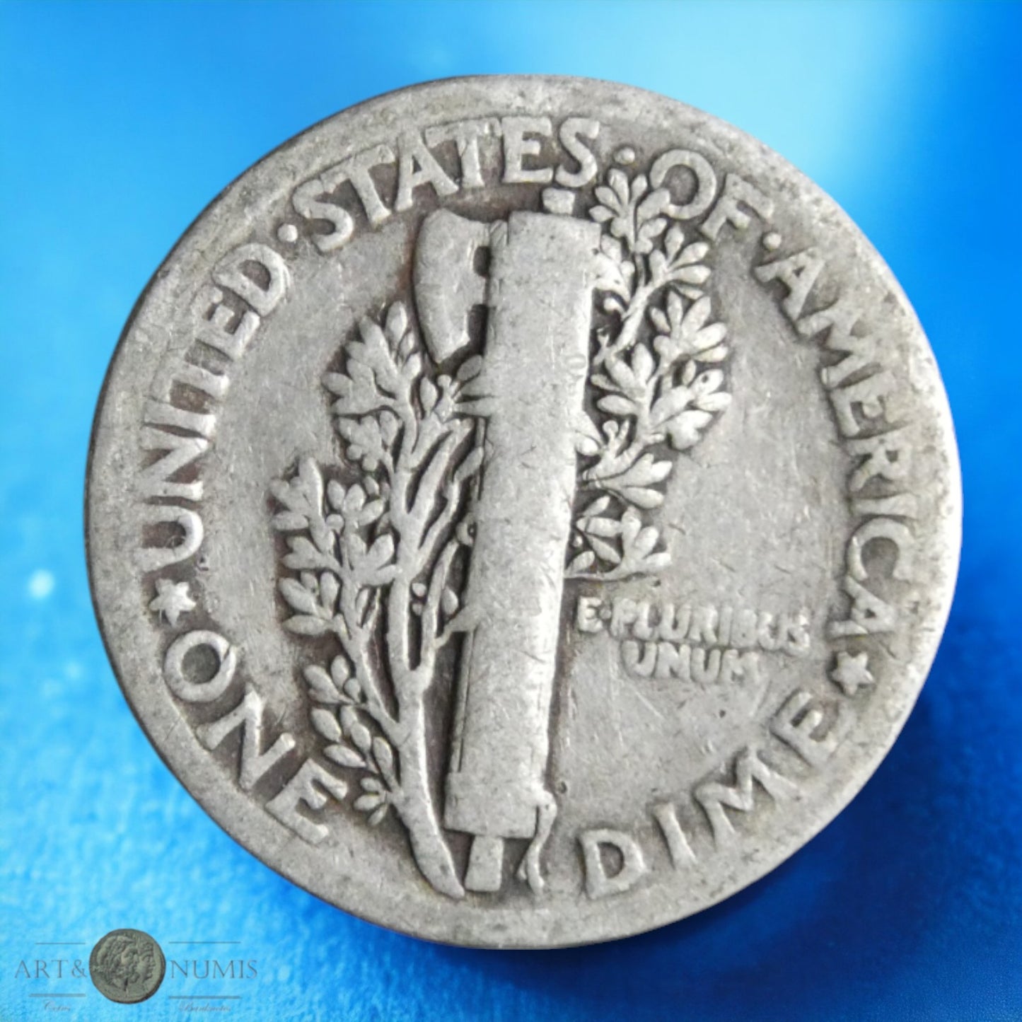 USA - 10 Cents "Mercury Dime" 1916 Philadelphie KM.140