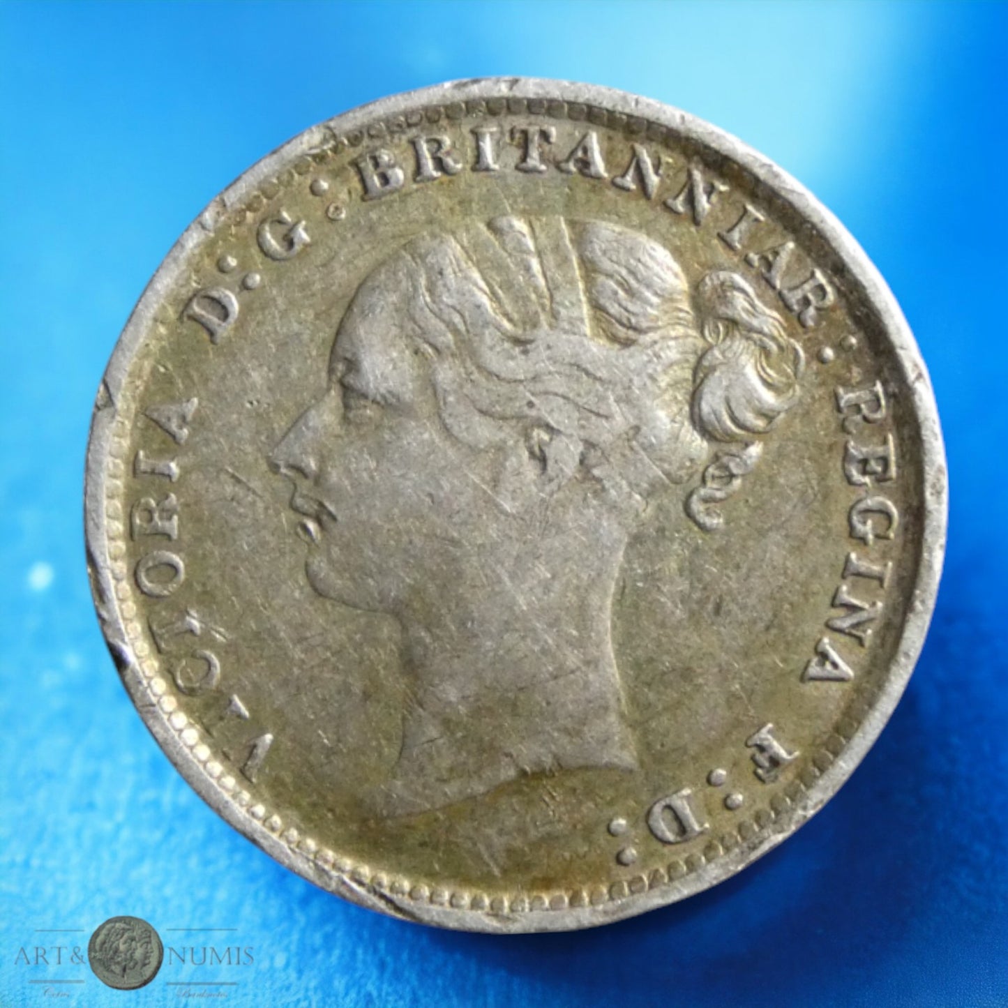 ROYAUME UNI - 3 Pence 1881 S.3914