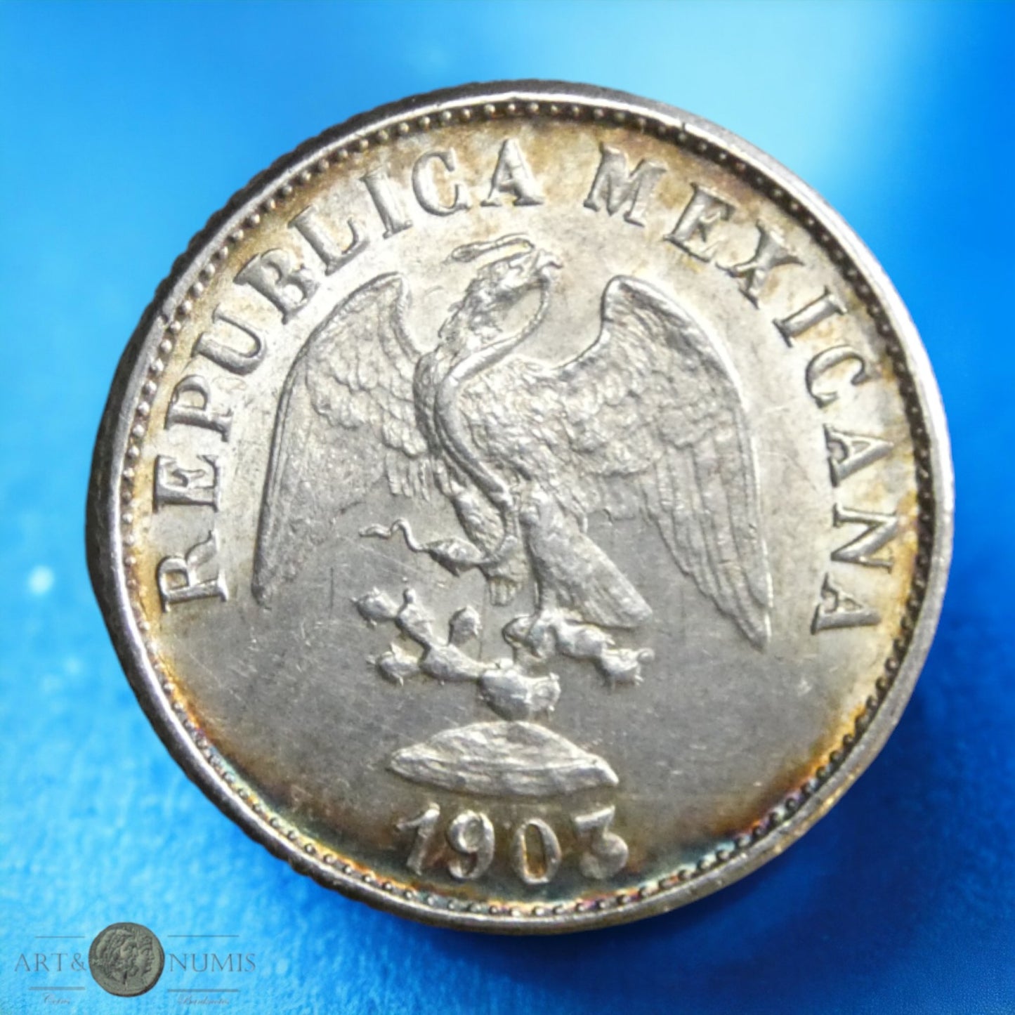 MEXIQUE - 10 Centavos 1903 KM.404
