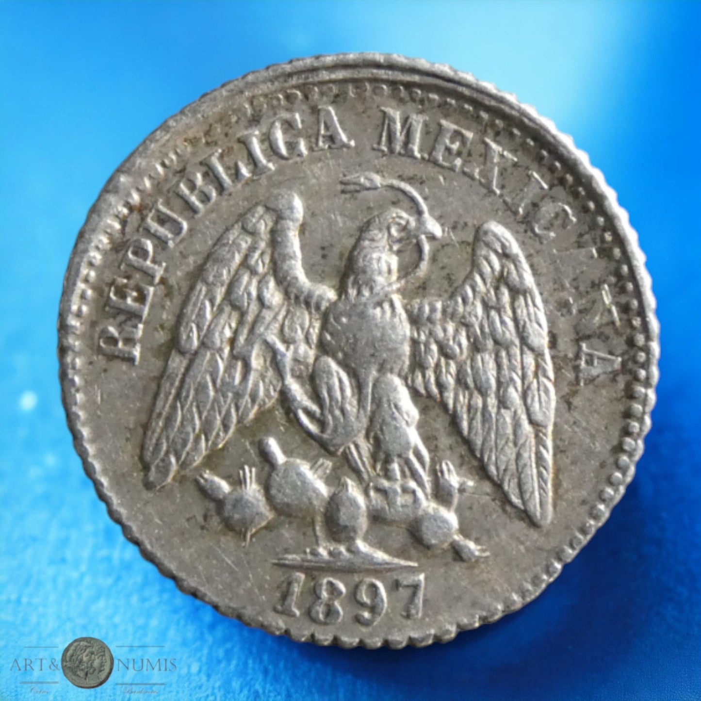 MEXIQUE - 5 Centavos 1897 Guanajuato KM.398