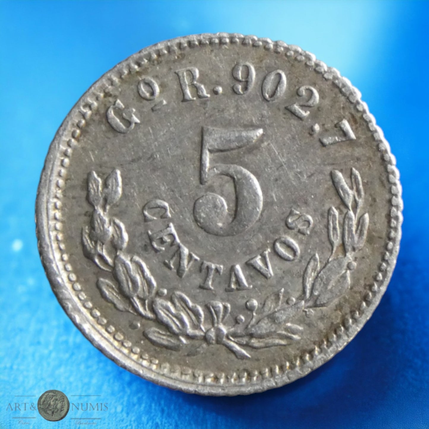 MEXIQUE - 5 Centavos 1897 Guanajuato KM.398