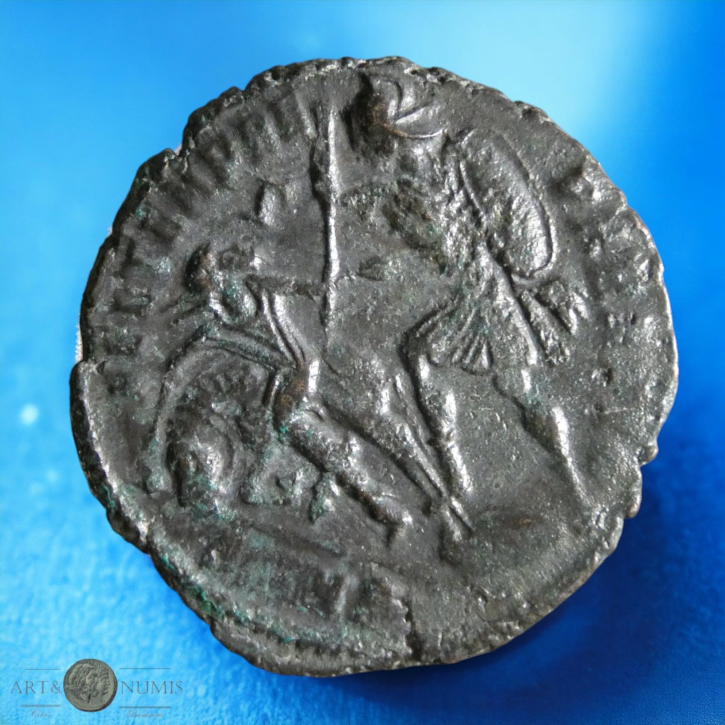 CONSTANCE II - CONSTANTIUS II - Maiorina lourde FEL TEMP REPARATIO
