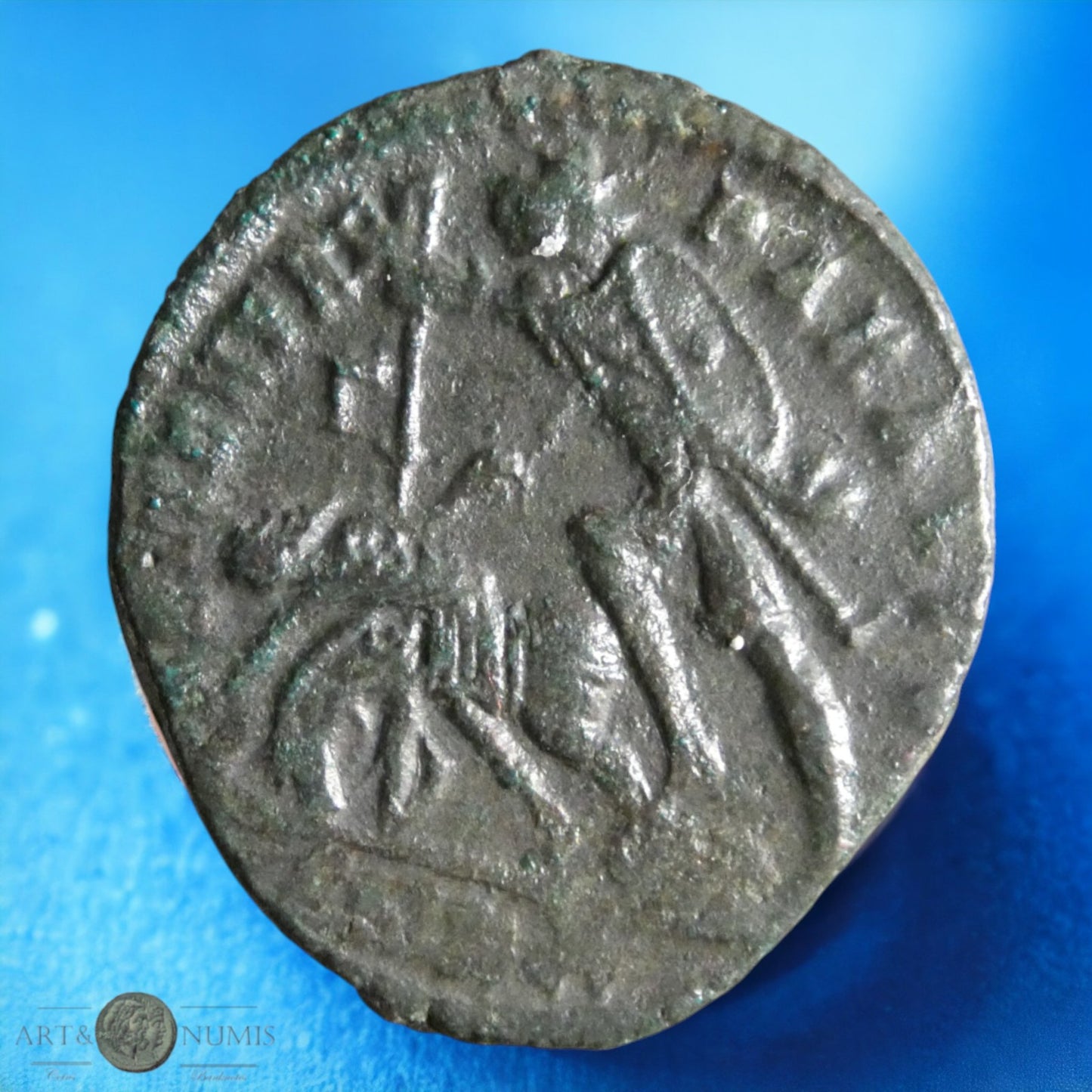 CONSTANCE II - CONSTANTIUS II - Maiorina lourde FEL TEMP REPARATIO