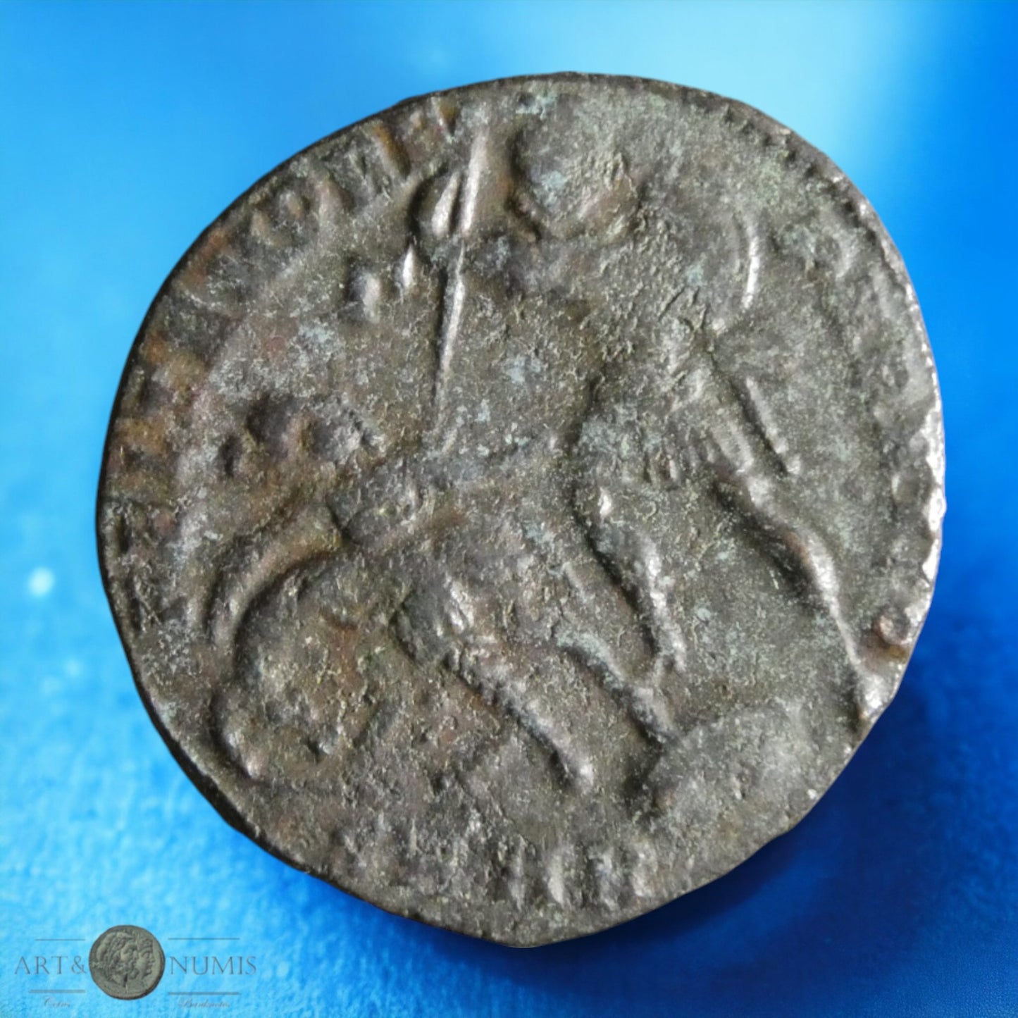 CONSTANCE II - CONSTANTIUS II - Maiorina lourde FEL TEMP REPARATIO