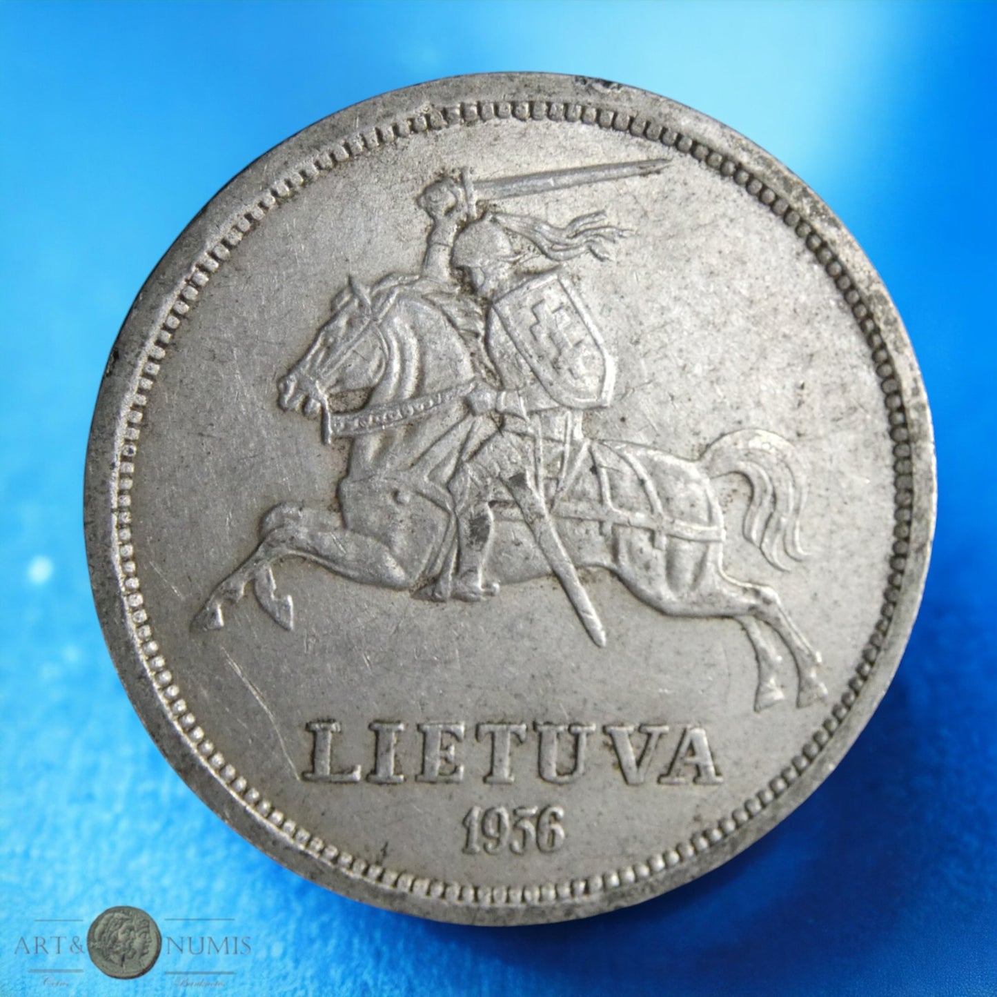 LITHUANIE - 5 Litai 1936 KM.82