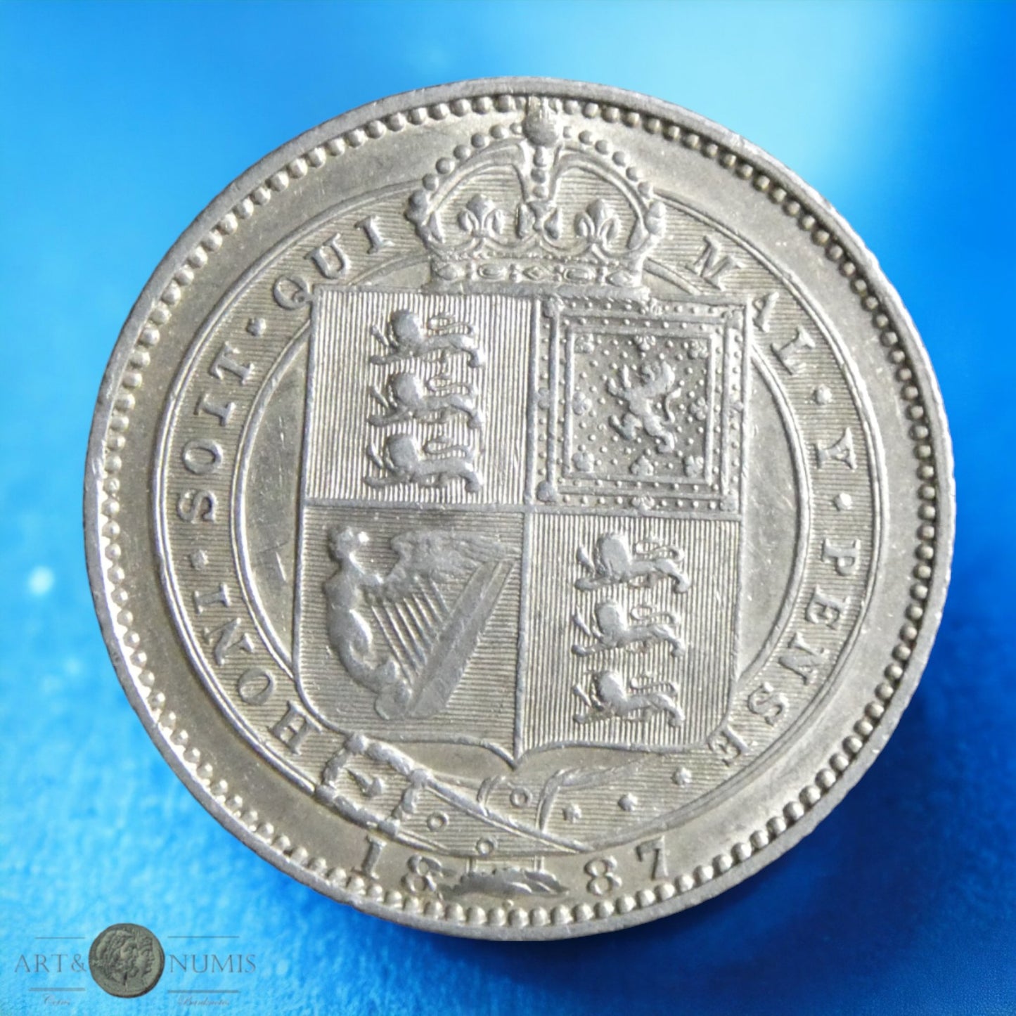 ROYAUME UNI - Shilling 1887 S.3926