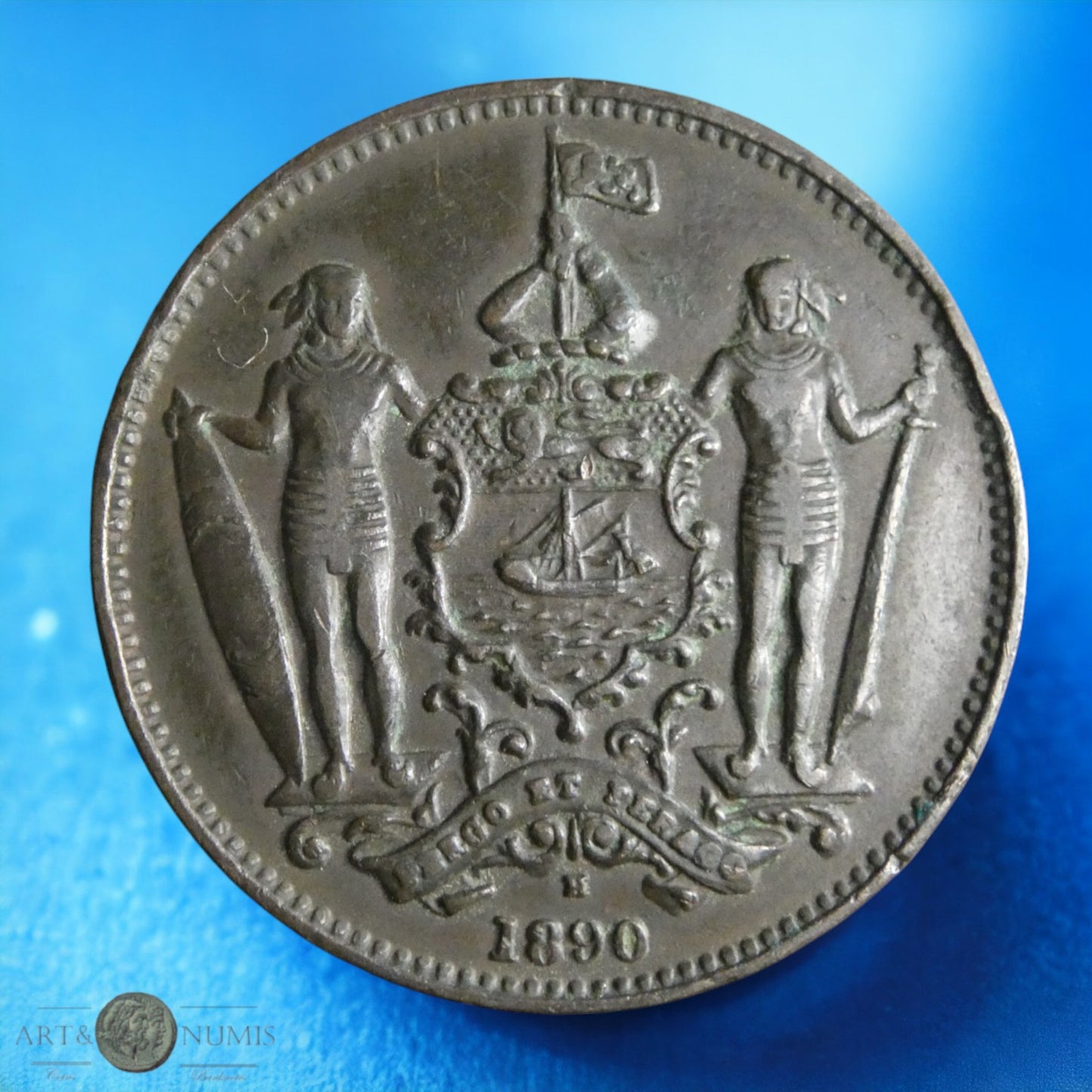 MALAISIE - BRITISH NORTH BORNEO - 1 Cent 1890 KM.2