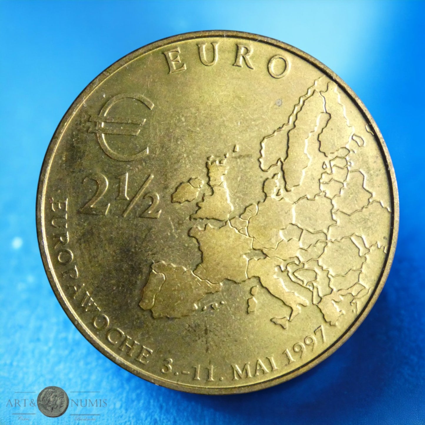 ALLEMAGNE - 2 1/2 Euro Berlin 1997