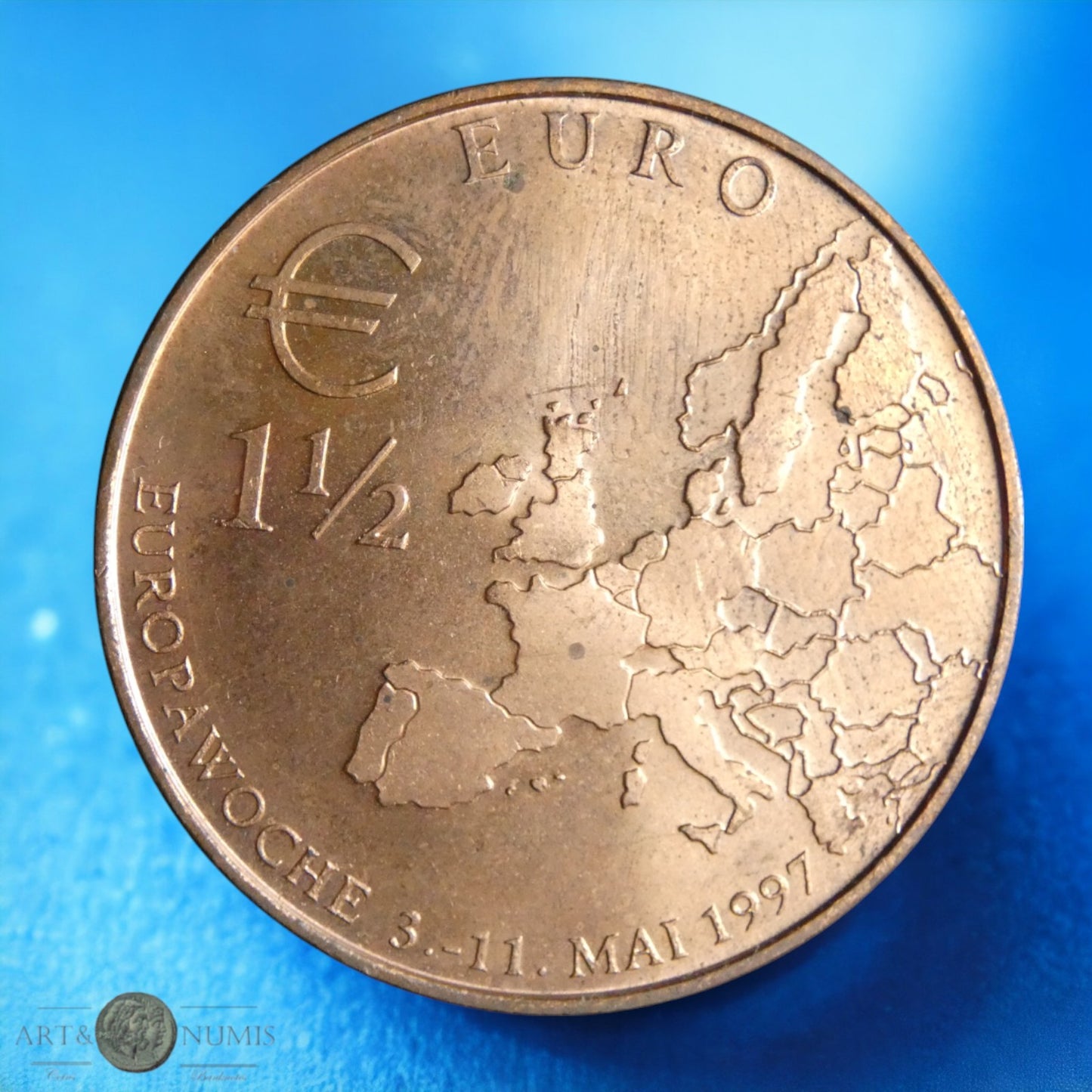 ALLEMAGNE - 1 1/2 Euro Berlin 1997