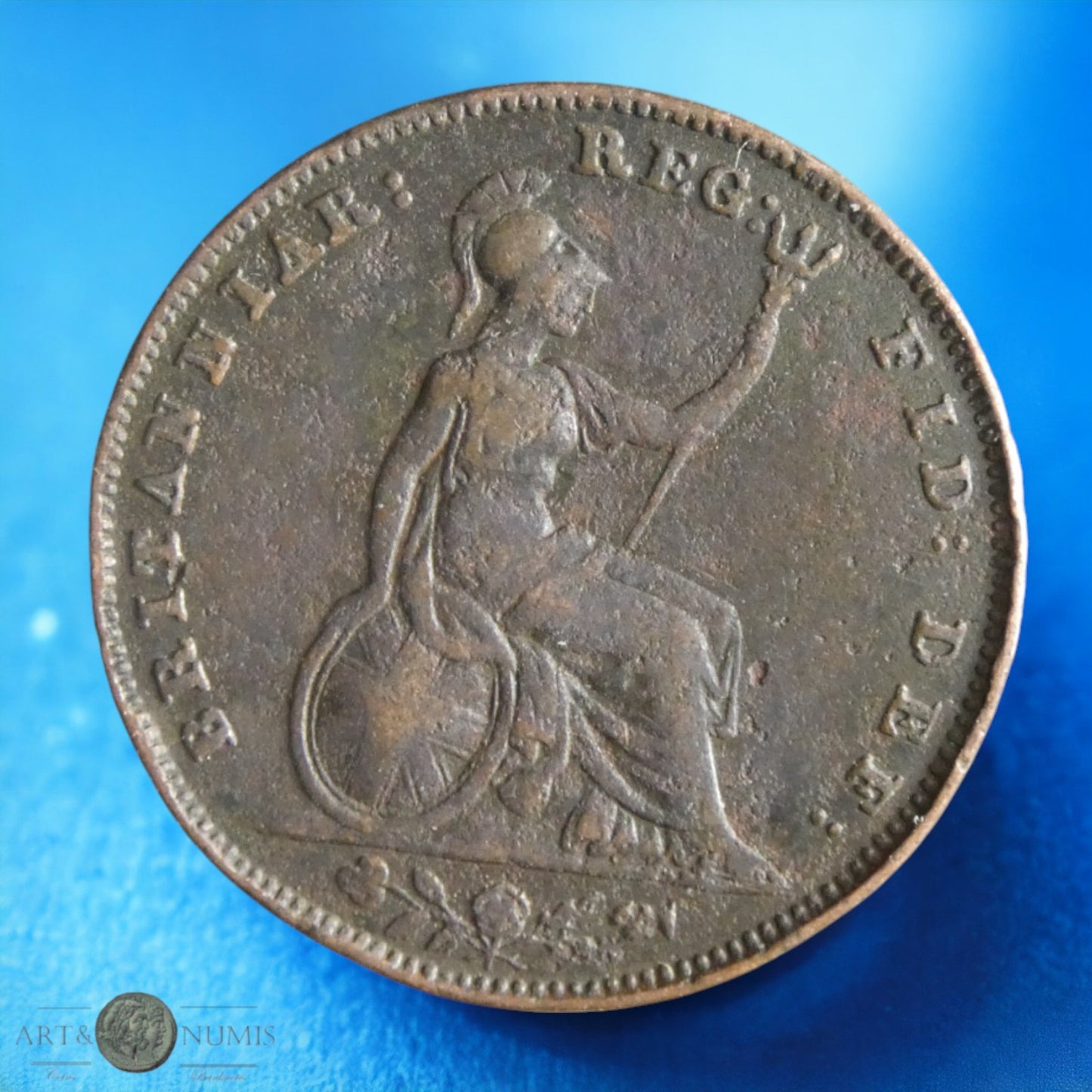 ROYAUME UNI - Farthing 1852 S.3950