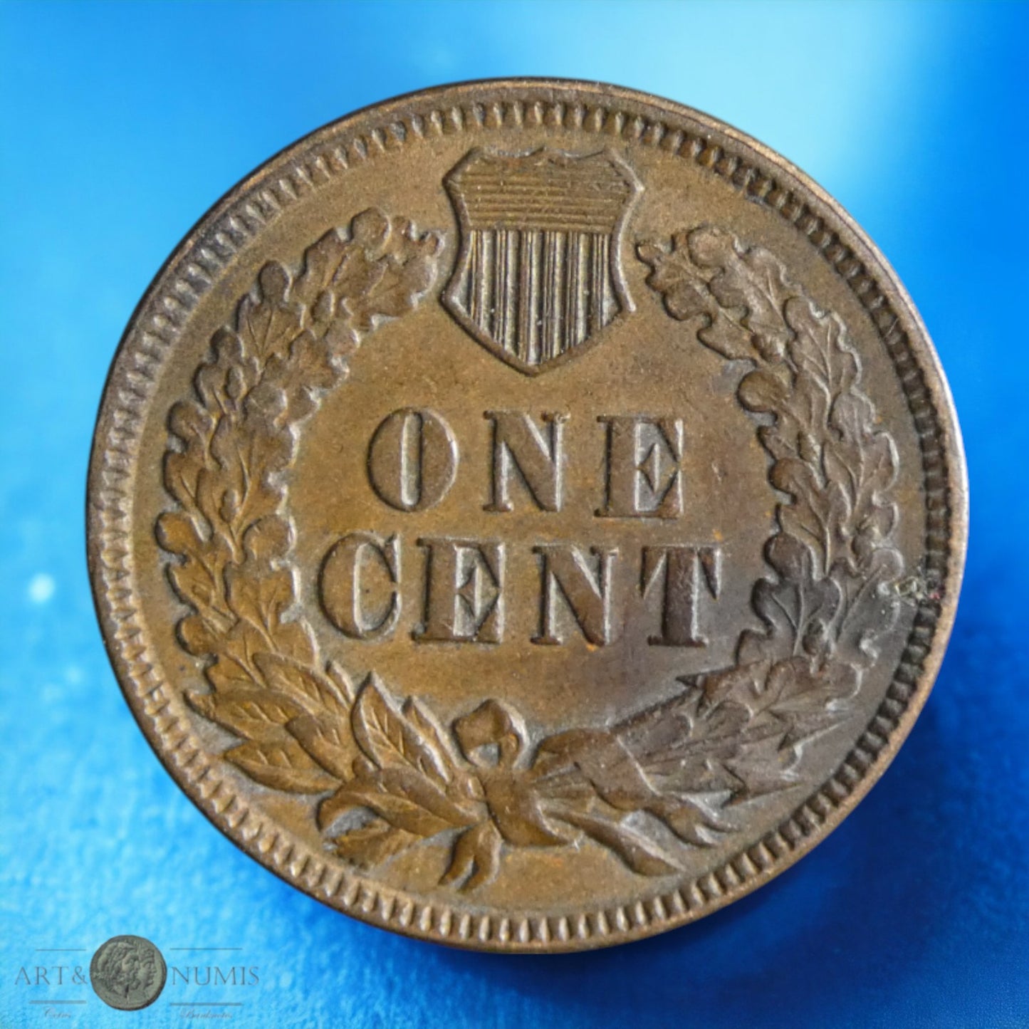 USA - 1 Cent Indian Head 1891 KM.90a