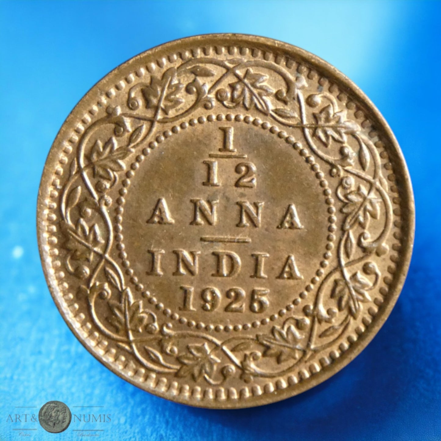 INDES BRITANNIQUES - 1/12 Anna 1925 KM.509