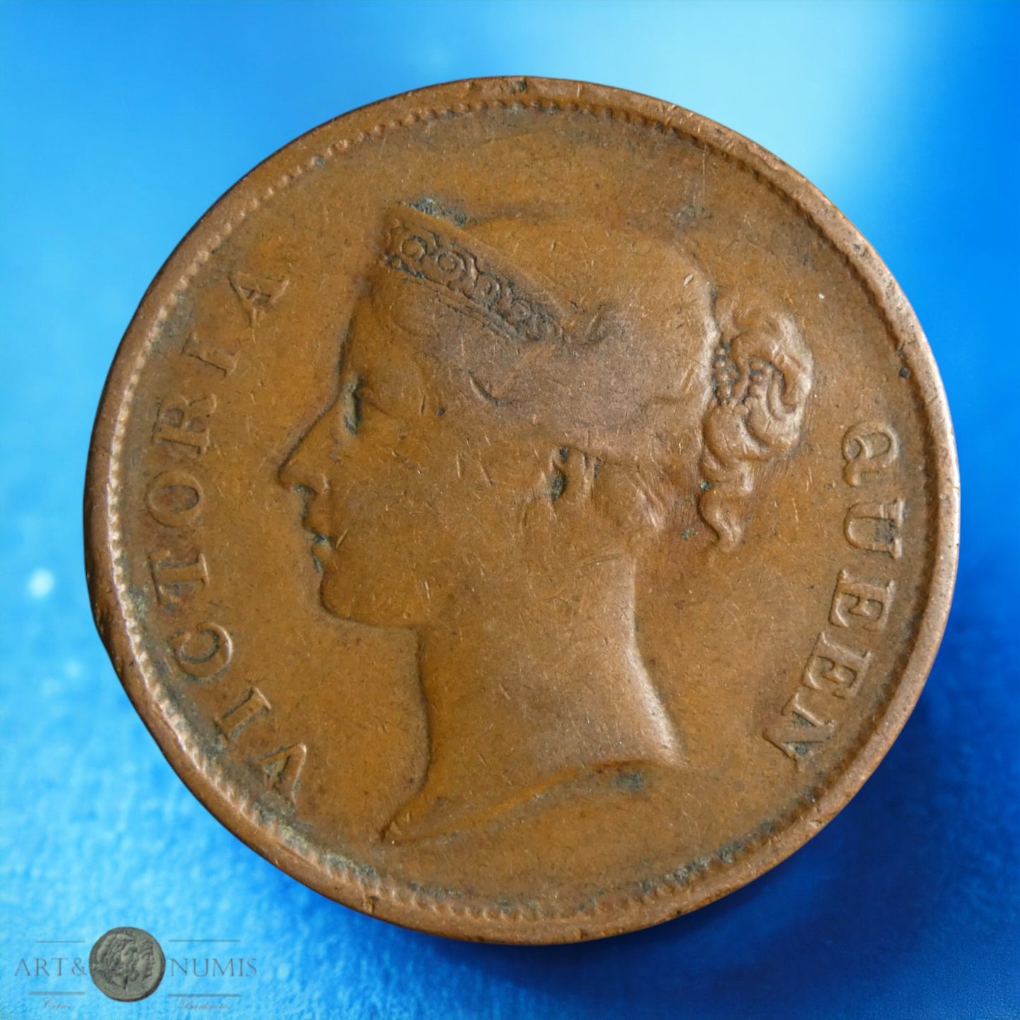 MALAISIE- STRAITS SETTLEMENTS - 1 Cent 1862 KM.6