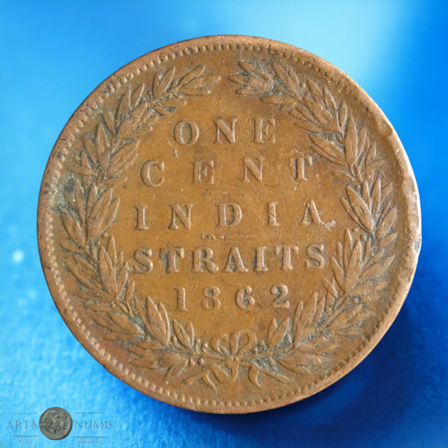 MALAISIE- STRAITS SETTLEMENTS - 1 Cent 1862 KM.6