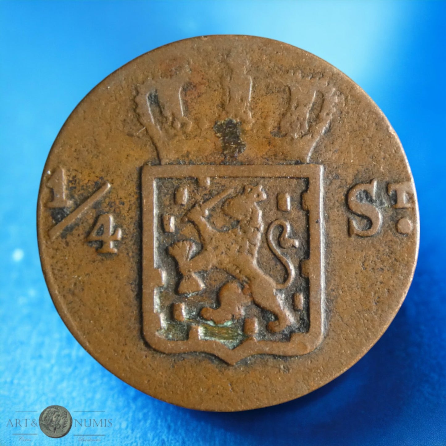 INDES NEERLANDAISES - Sumatra - 1/4 Stuiver 1826 KM.287