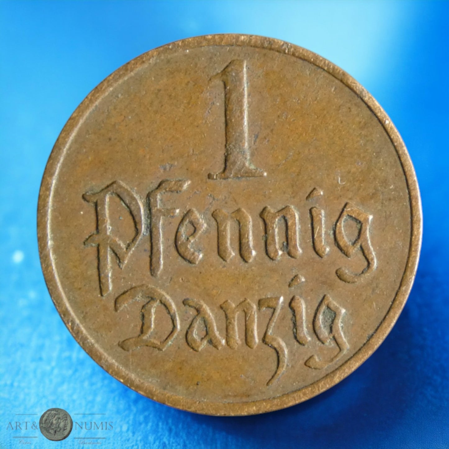 ALLEMAGNE - DANZIG - 1 Pfennig 1923 KM.140