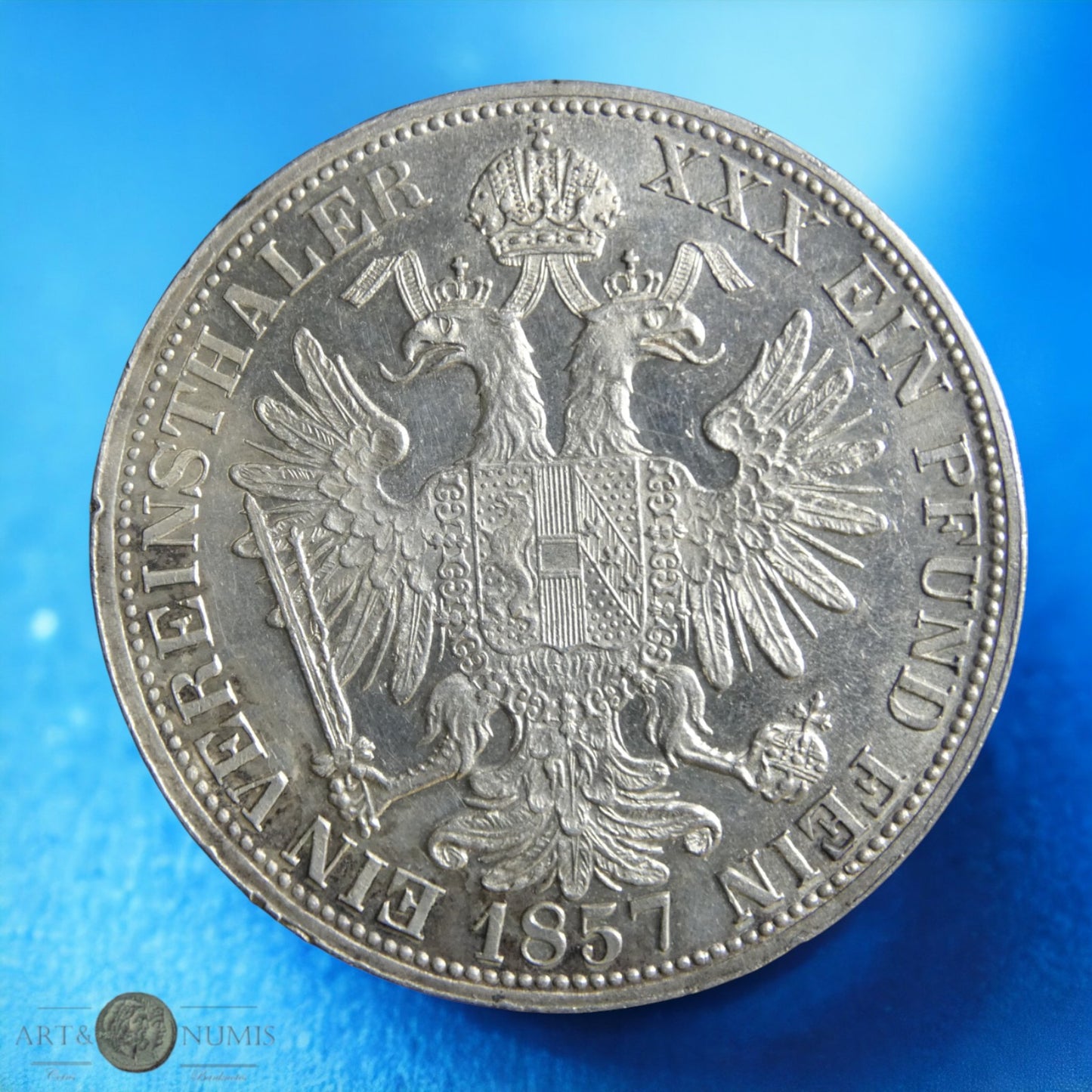 AUTRICHE - 1 Thaler François-Joseph Ier 1857 A