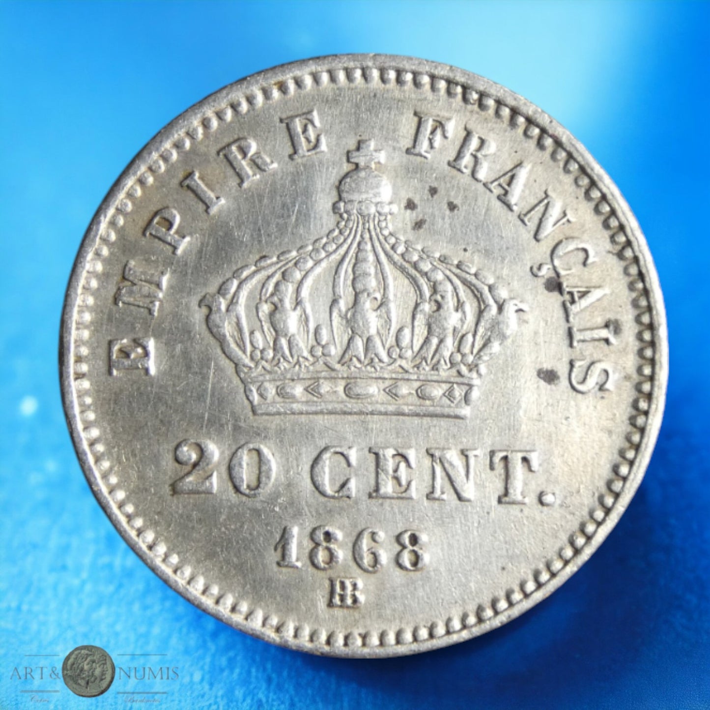 FRANCE - 20 Centimes Napoléon III 1868 Strasbourg