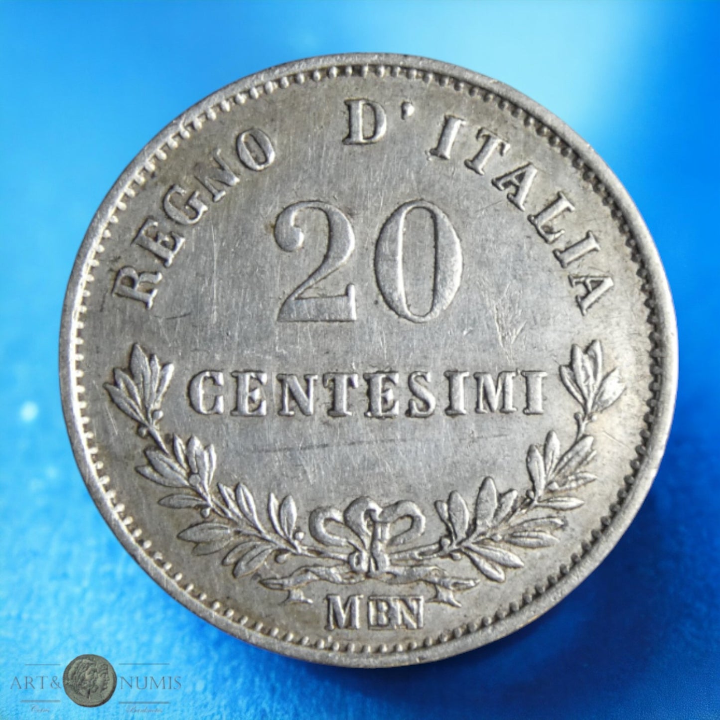 ITALIE - 20 Centesimi 1863 Milan KM.13