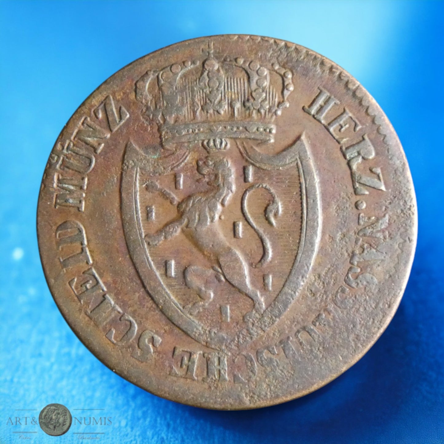 ALLEMAGNE - Nassau -1 Kreuzer 1818 L AKS.51